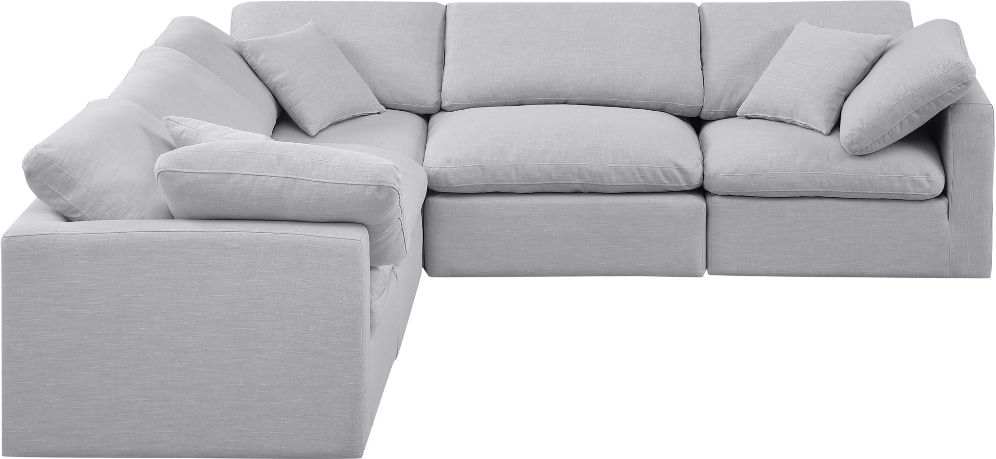 Indulge - Linen 5 Piece Modular Corner Sectional - Urban Living Furniture (Los Angeles, CA)