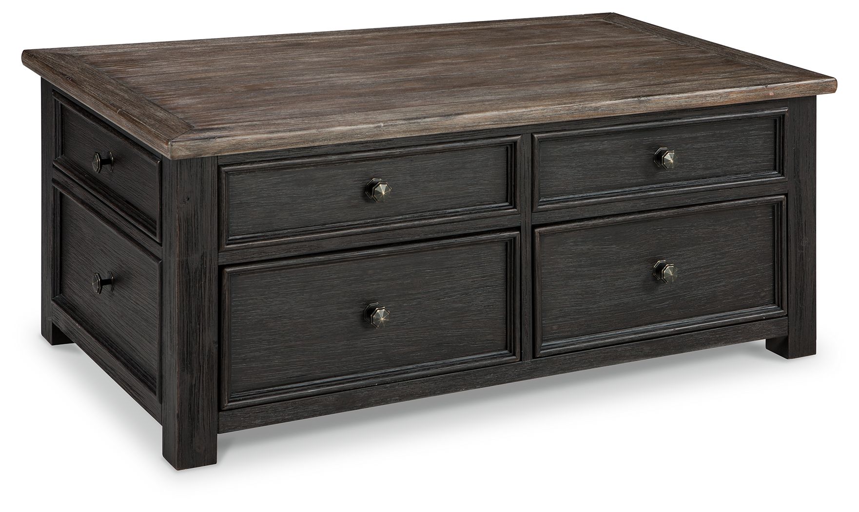 Tyler Creek - Grayish Brown / Black - Lift Top Cocktail Table - Urban Living Furniture (Los Angeles, CA)