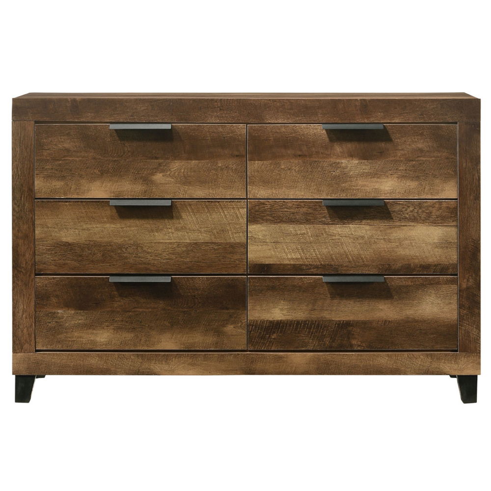 Morales - Dresser - Rustic Oak - Urban Living Furniture (Los Angeles, CA)