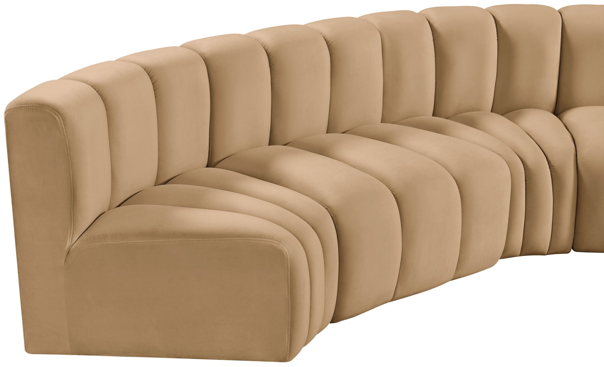 Arc - Velvet Modular U-Shaped Sectional - Urban Living Furniture (Los Angeles, CA)