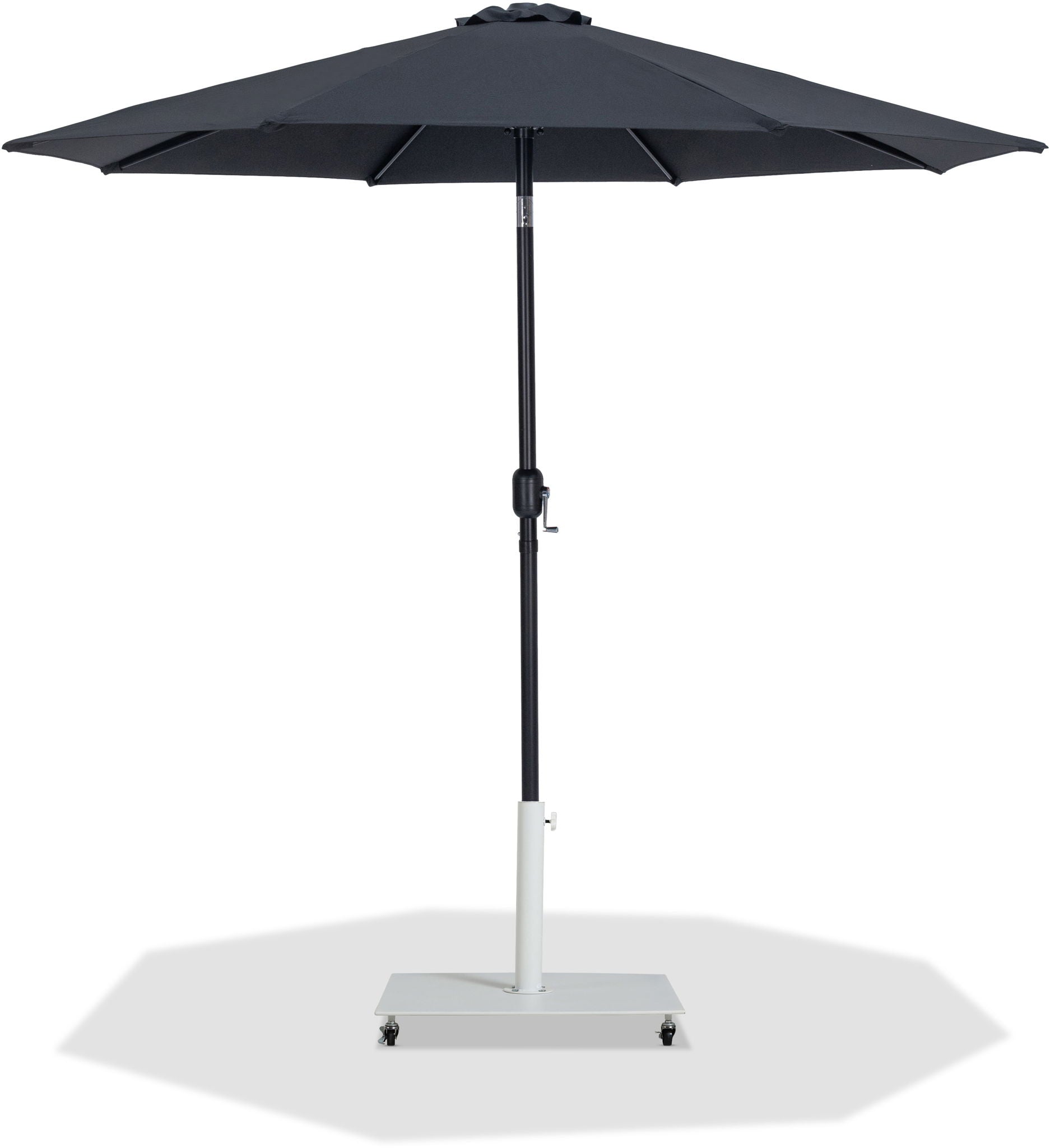 Fiji - Aluminum Patio Umbrella With Square White And Black Base - Urban Living Furniture (Los Angeles, CA)