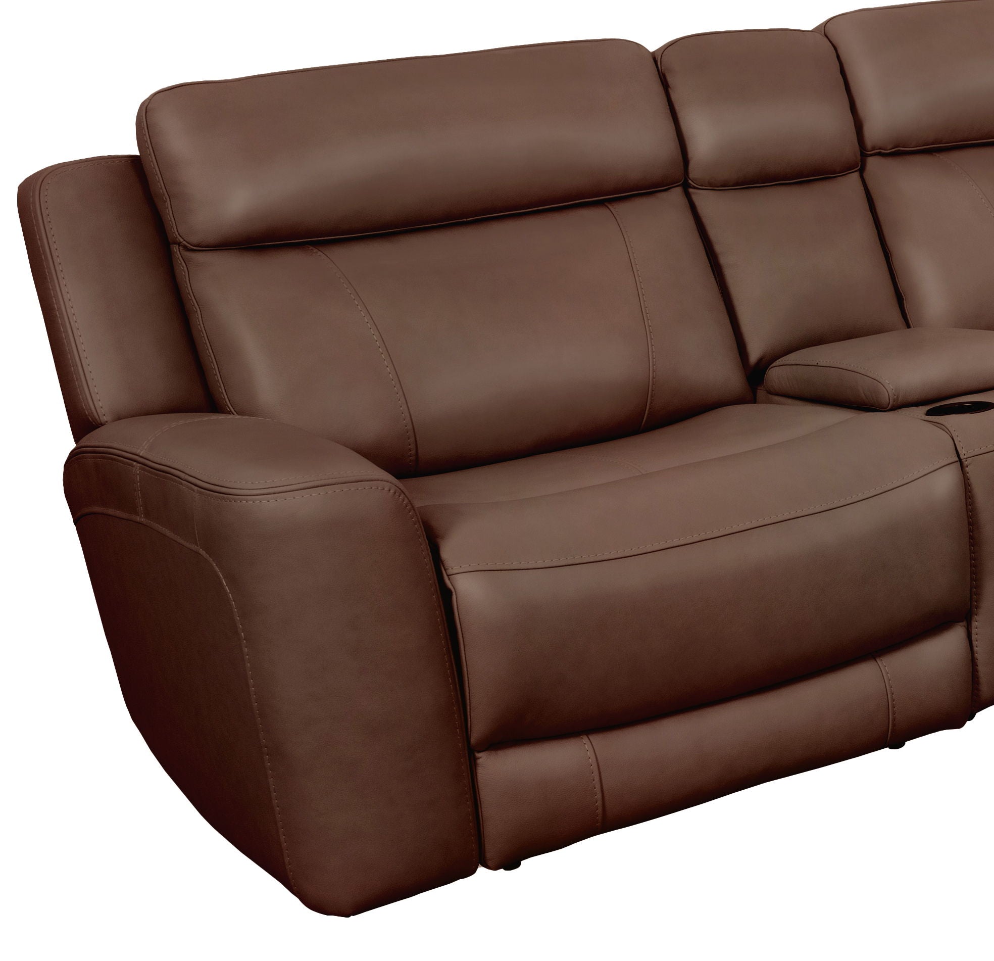 Calgary - Power Left Arm Facing Recliner P2 - Autumn Umber - Urban Living Furniture (Los Angeles, CA)
