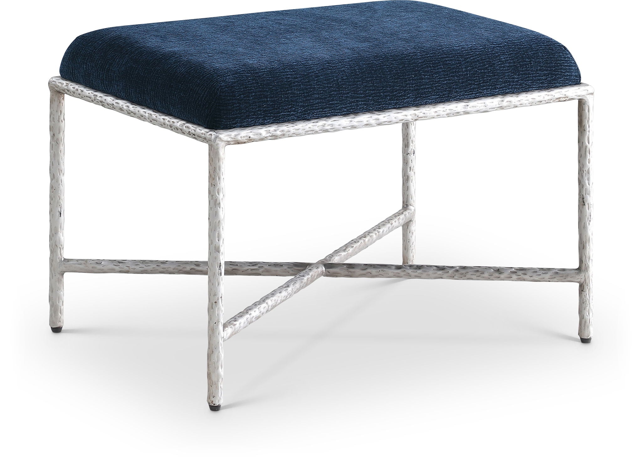 Valley - Bench With Silver Frame - Urban Living Furniture (Los Angeles, CA)