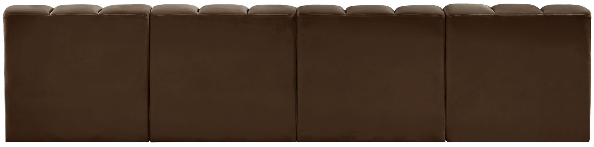 Arc - Velvet 4 Seats Modular Sofa - Urban Living Furniture (Los Angeles, CA)