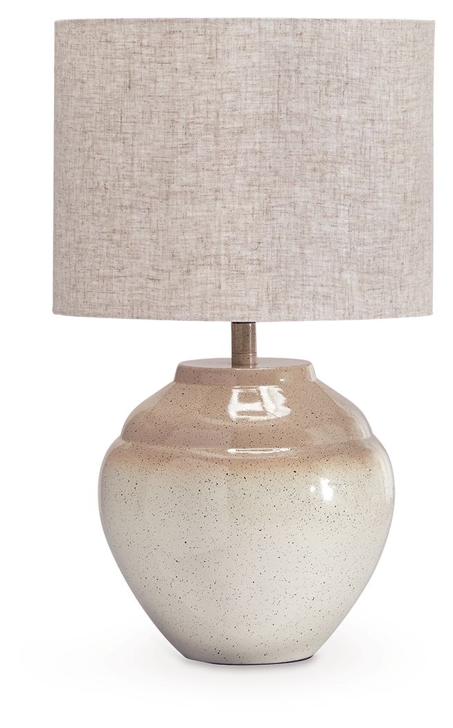 Waldish - Cream / Beige - Metal Table Lamp - Urban Living Furniture (Los Angeles, CA)