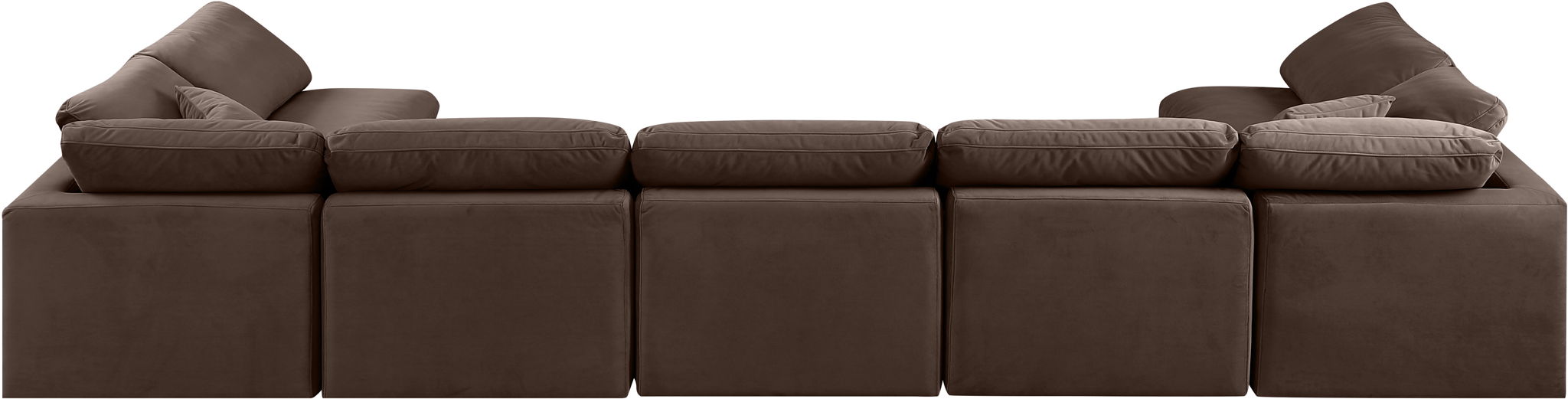 Indulge - Velvet 7 Piece Modular U-Shaped Sectional - Urban Living Furniture (Los Angeles, CA)