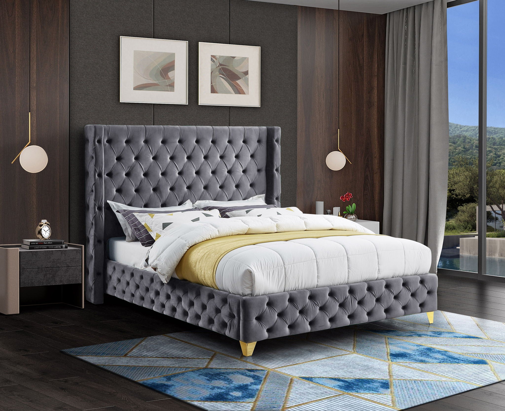 Savan - Bed - Urban Living Furniture (Los Angeles, CA)