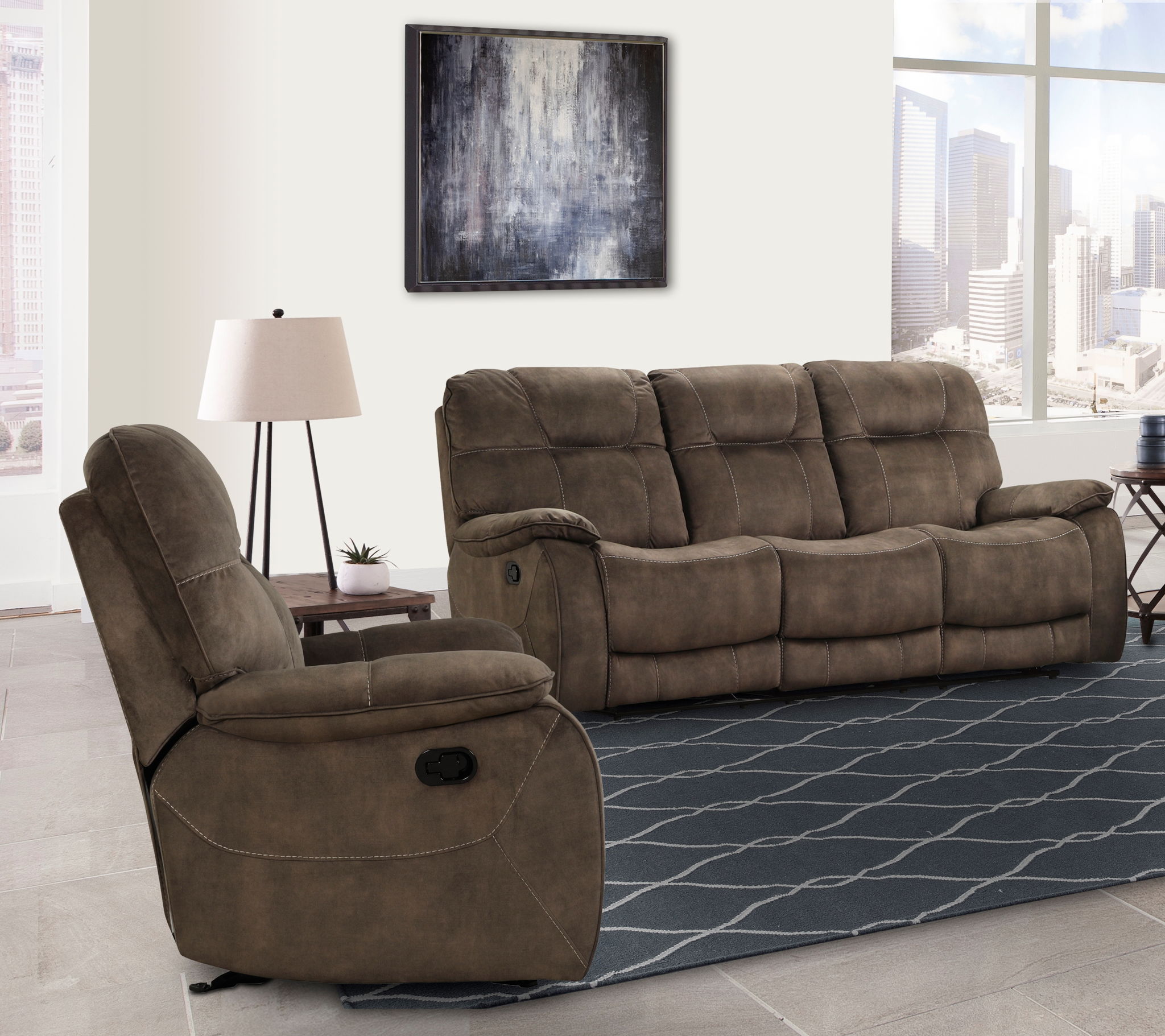 Cooper - Reclining Sofa Set - Urban Living Furniture (Los Angeles, CA)