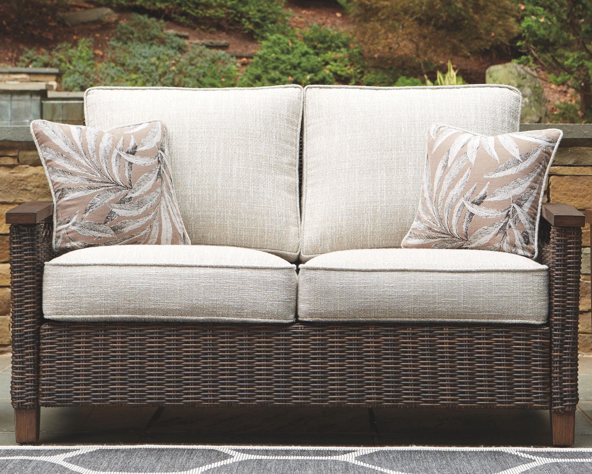 Paradise Trail - Medium Brown - 3 Pc. - Lounge Set - Urban Living Furniture (Los Angeles, CA)