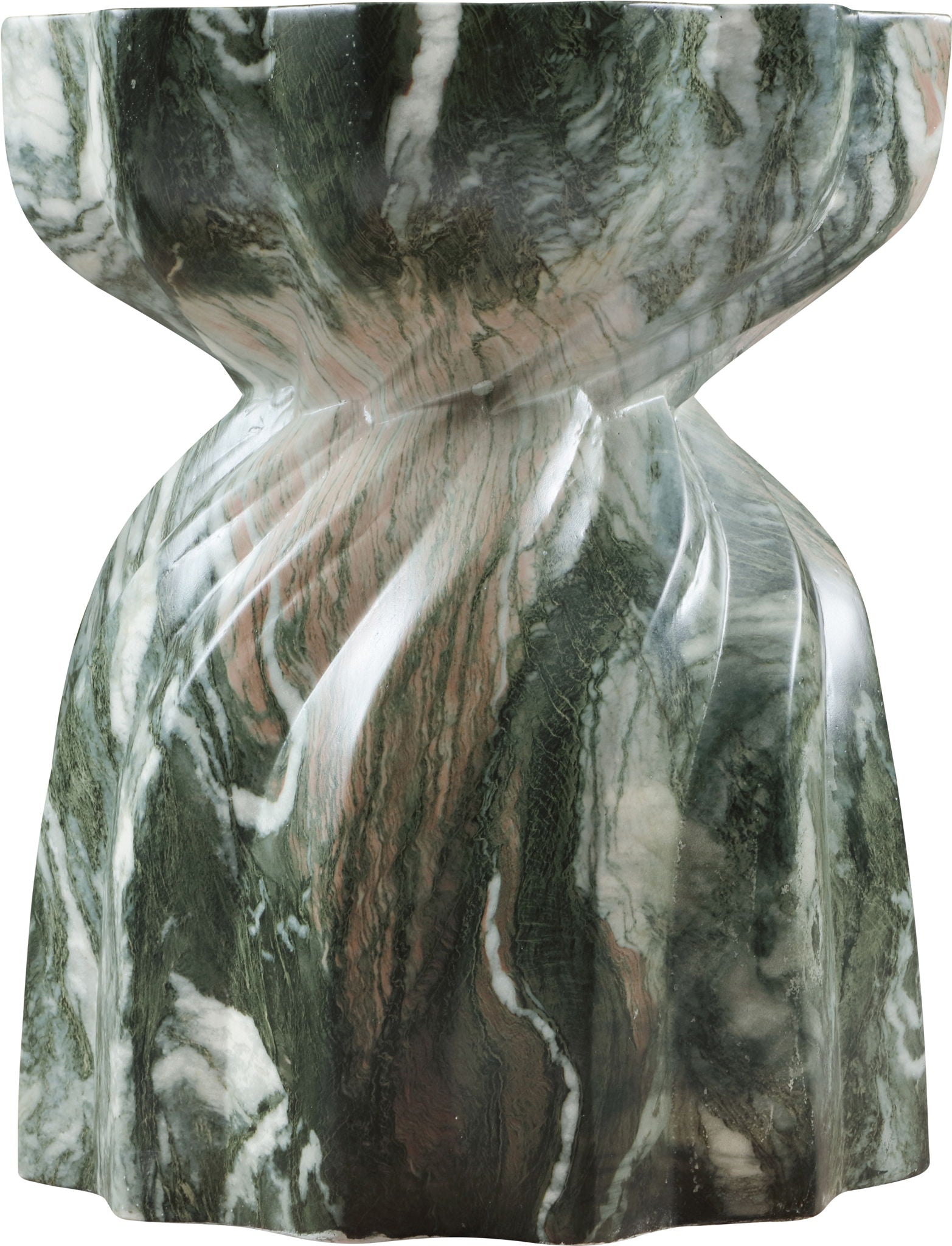 Caserta - Marble Finish Concrete End Table - Urban Living Furniture (Los Angeles, CA)