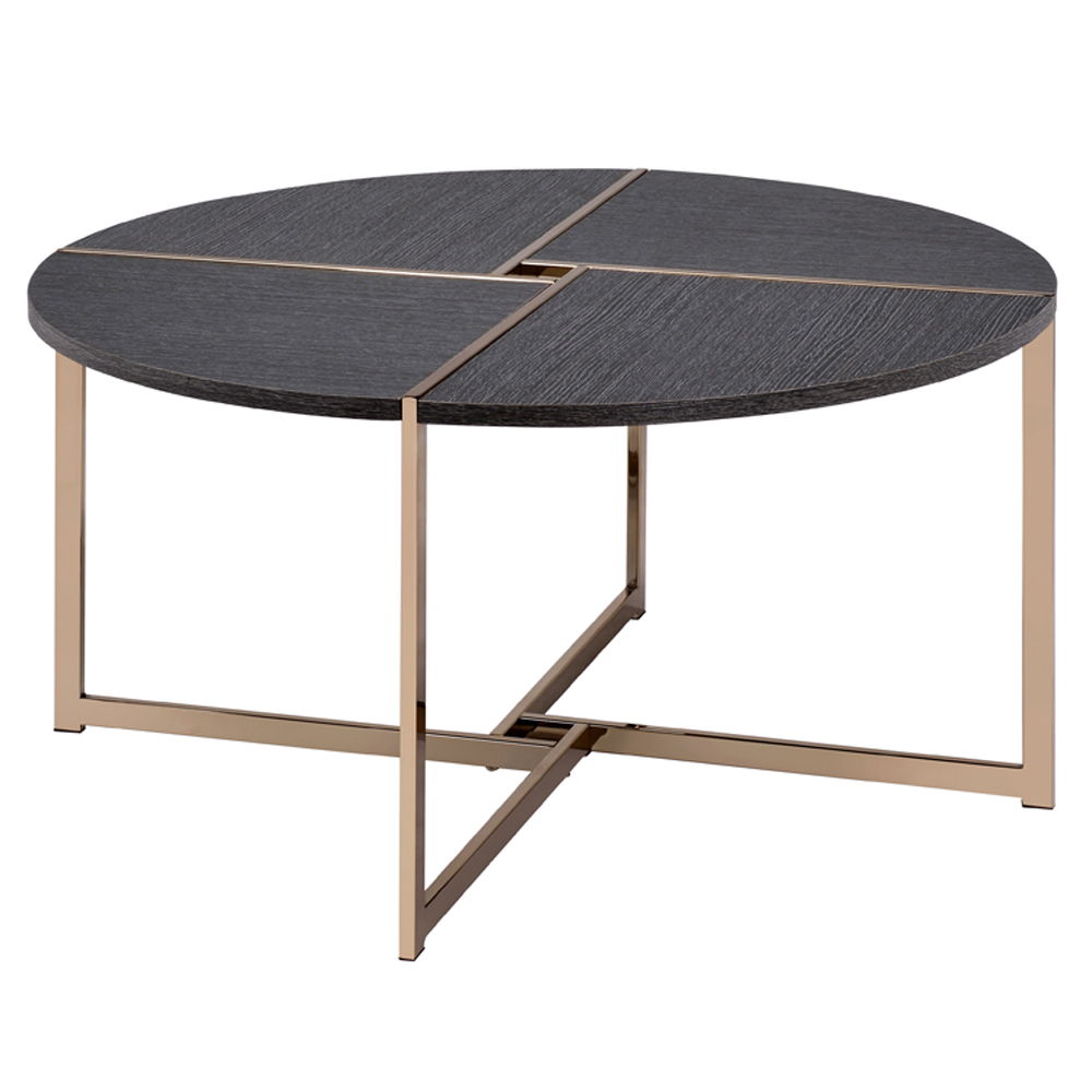 Bromia - Coffee Table - Black & Champagne - Urban Living Furniture (Los Angeles, CA)