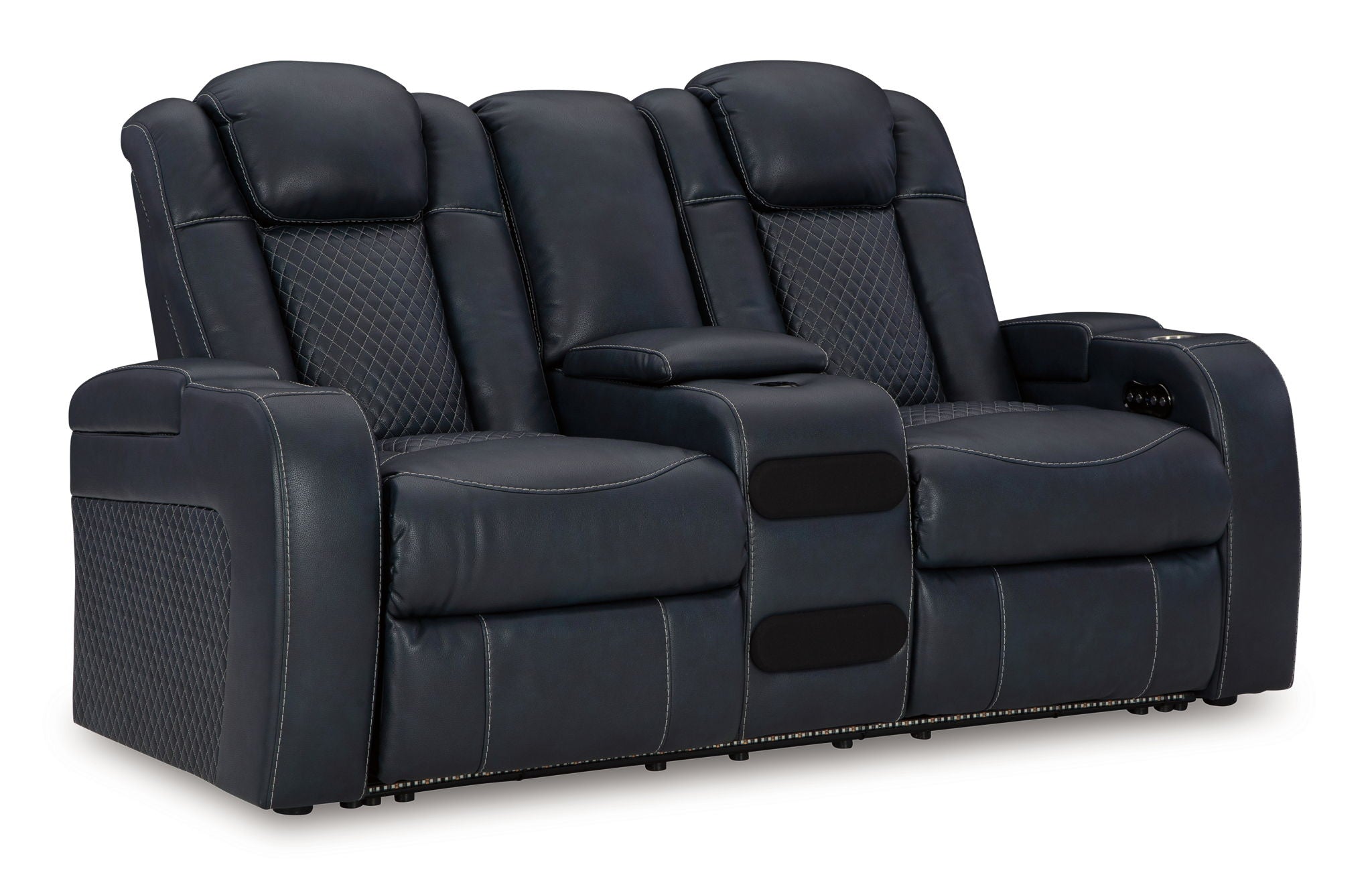 Fyne-dyme - Power Reclining Loveseat With Console/Adj Hdrst - Urban Living Furniture (Los Angeles, CA)