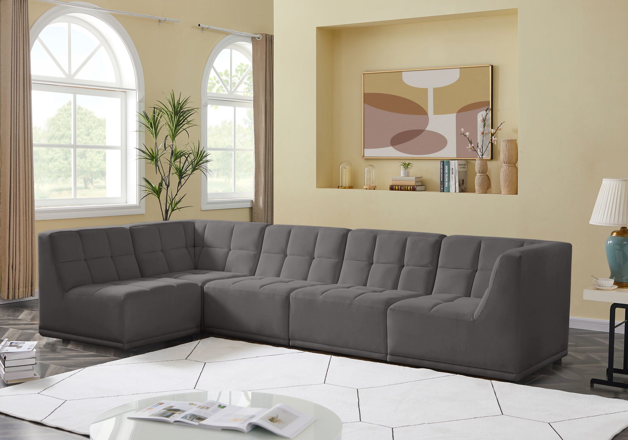 Relax - 5 Piece Modular Sectional - Urban Living Furniture (Los Angeles, CA)