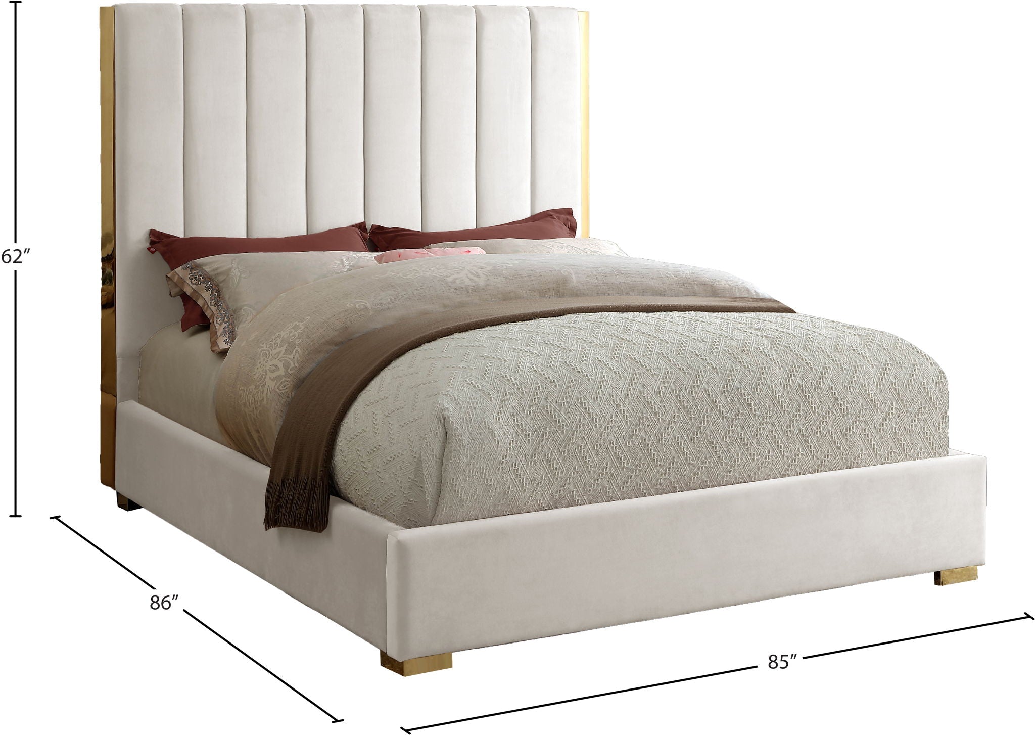 Becca - Bed - Urban Living Furniture (Los Angeles, CA)