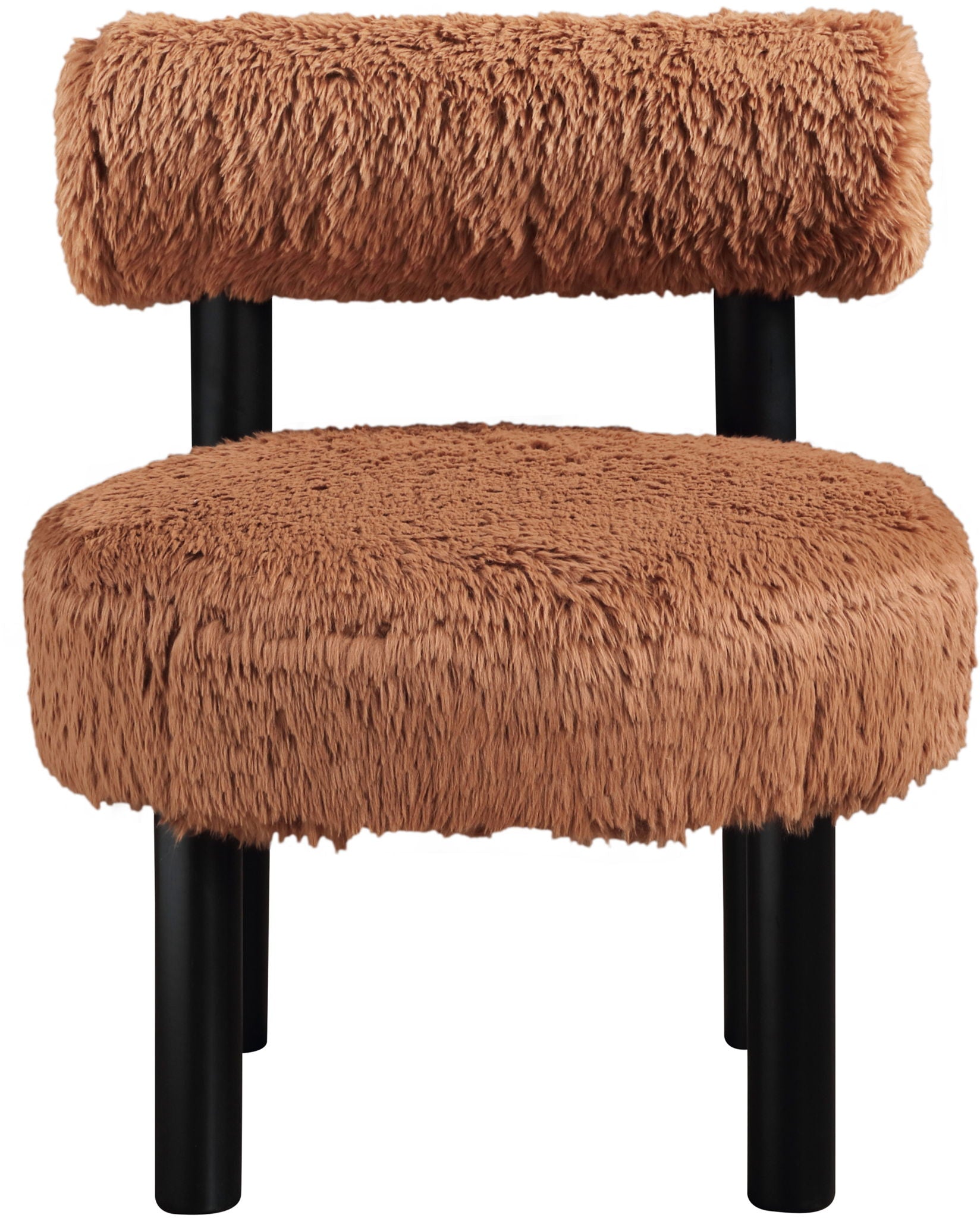 Ambre - Vegan Shearling Fabric Upholstered Accent Chair - Urban Living Furniture (Los Angeles, CA)