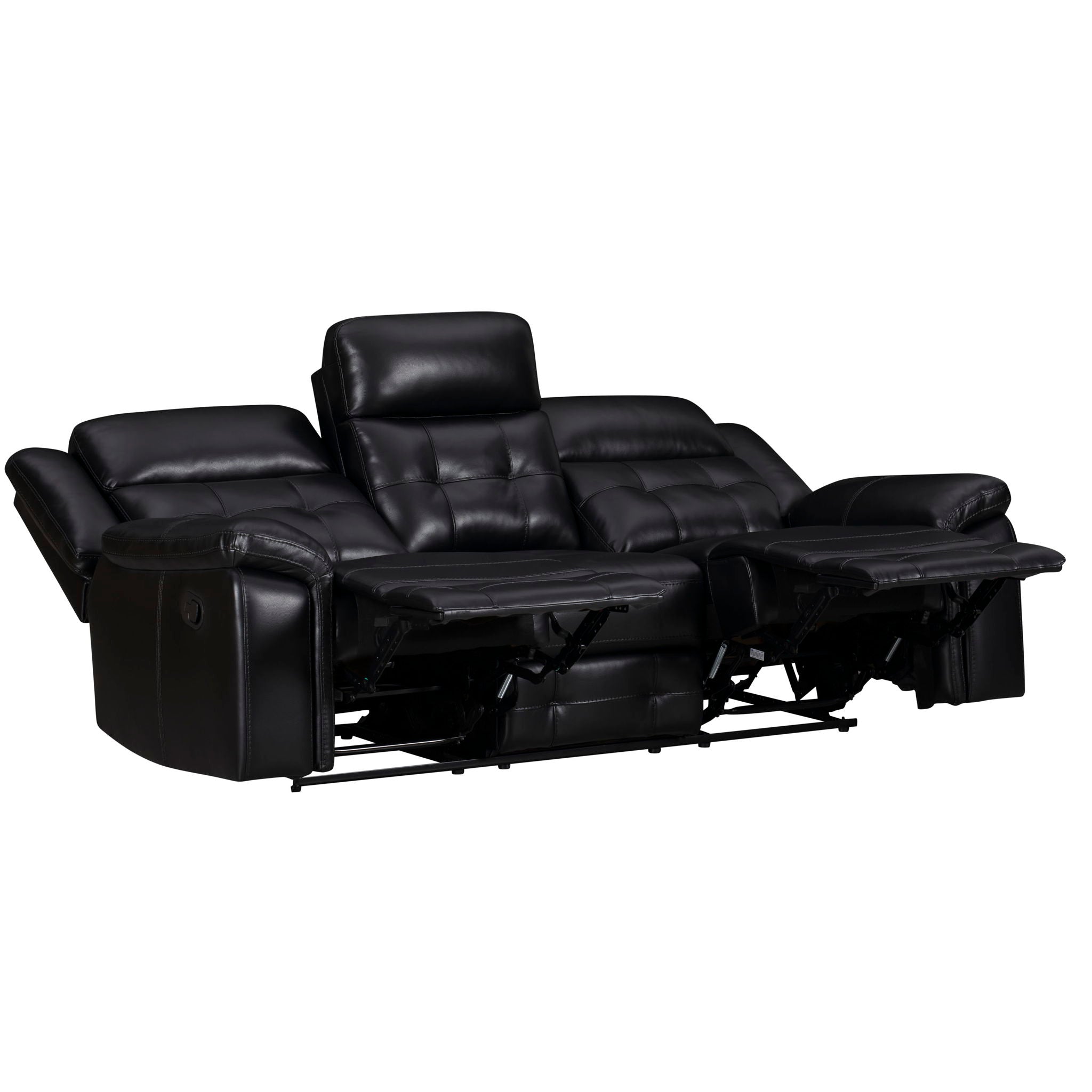 Clayton - Manual Reclining Sofa - Phantom - Urban Living Furniture (Los Angeles, CA)
