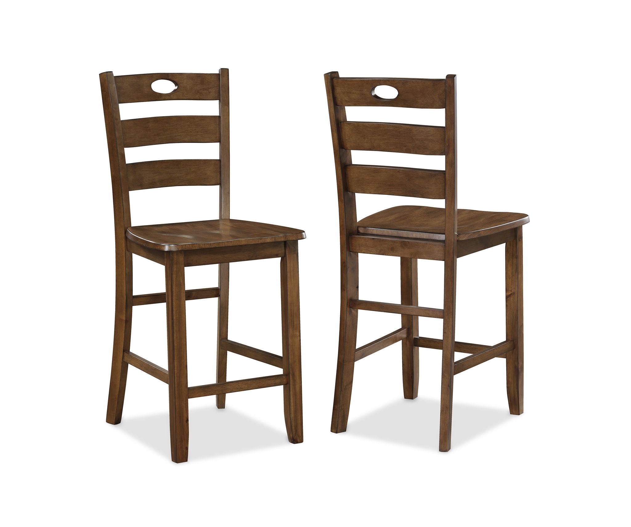 Ashborn - 5 Piece Counter Height Table Set - Brown - Urban Living Furniture (Los Angeles, CA)