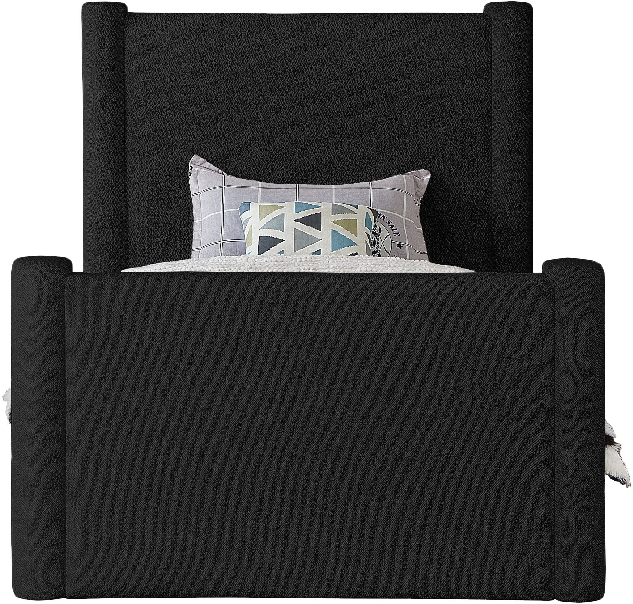 Elias - Boucle Bed - Urban Living Furniture (Los Angeles, CA)