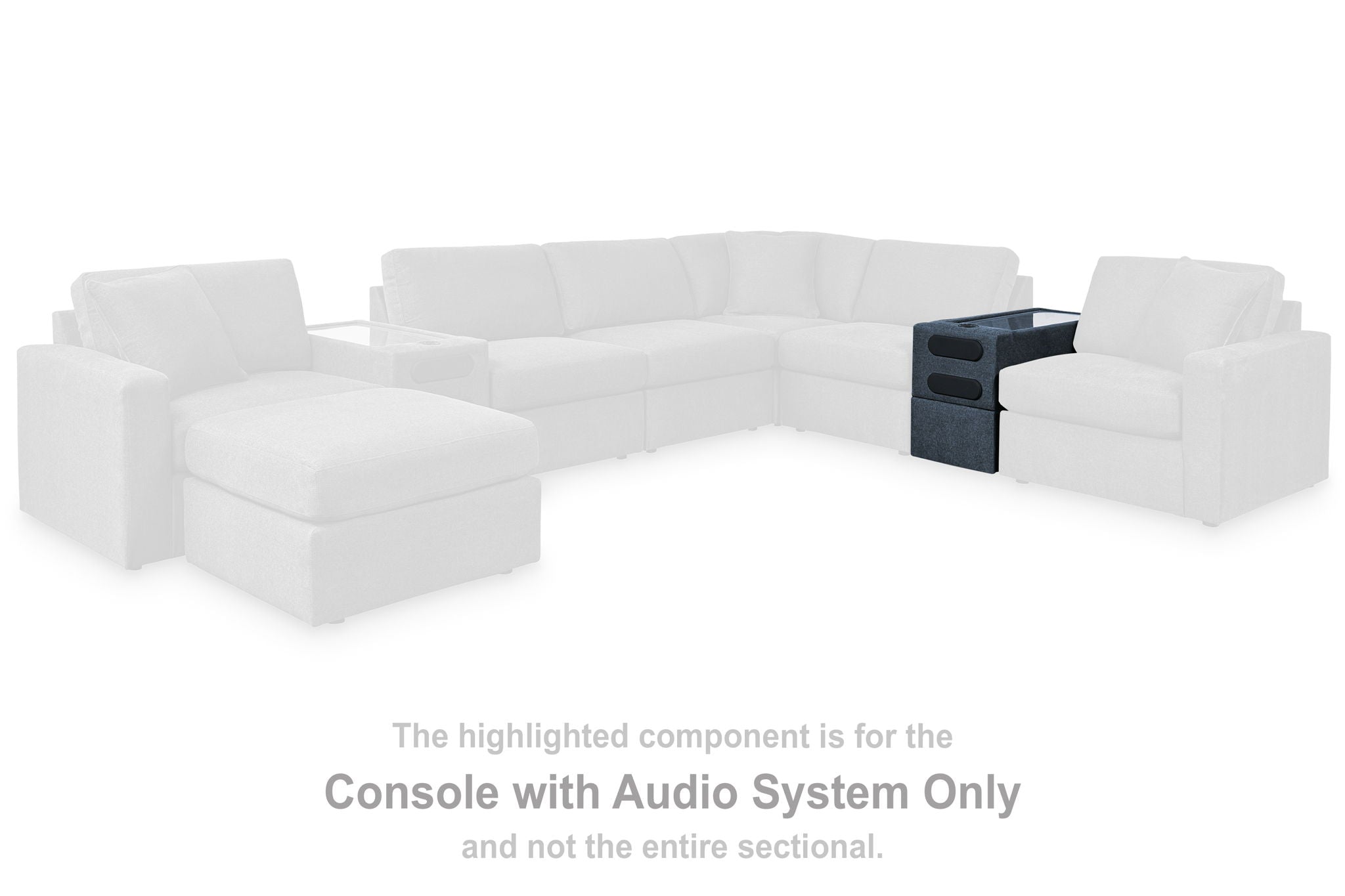 Modmax - Ink - Console With Audio System - Urban Living Furniture (Los Angeles, CA)