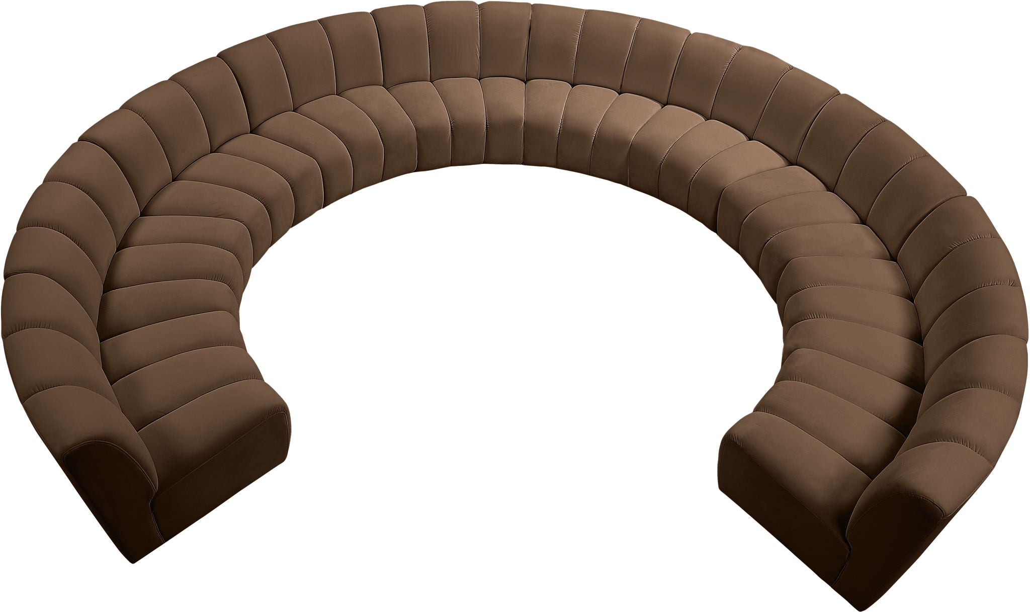 Infinity - 10 Piece Modular Sectional - Brown - Urban Living Furniture (Los Angeles, CA)