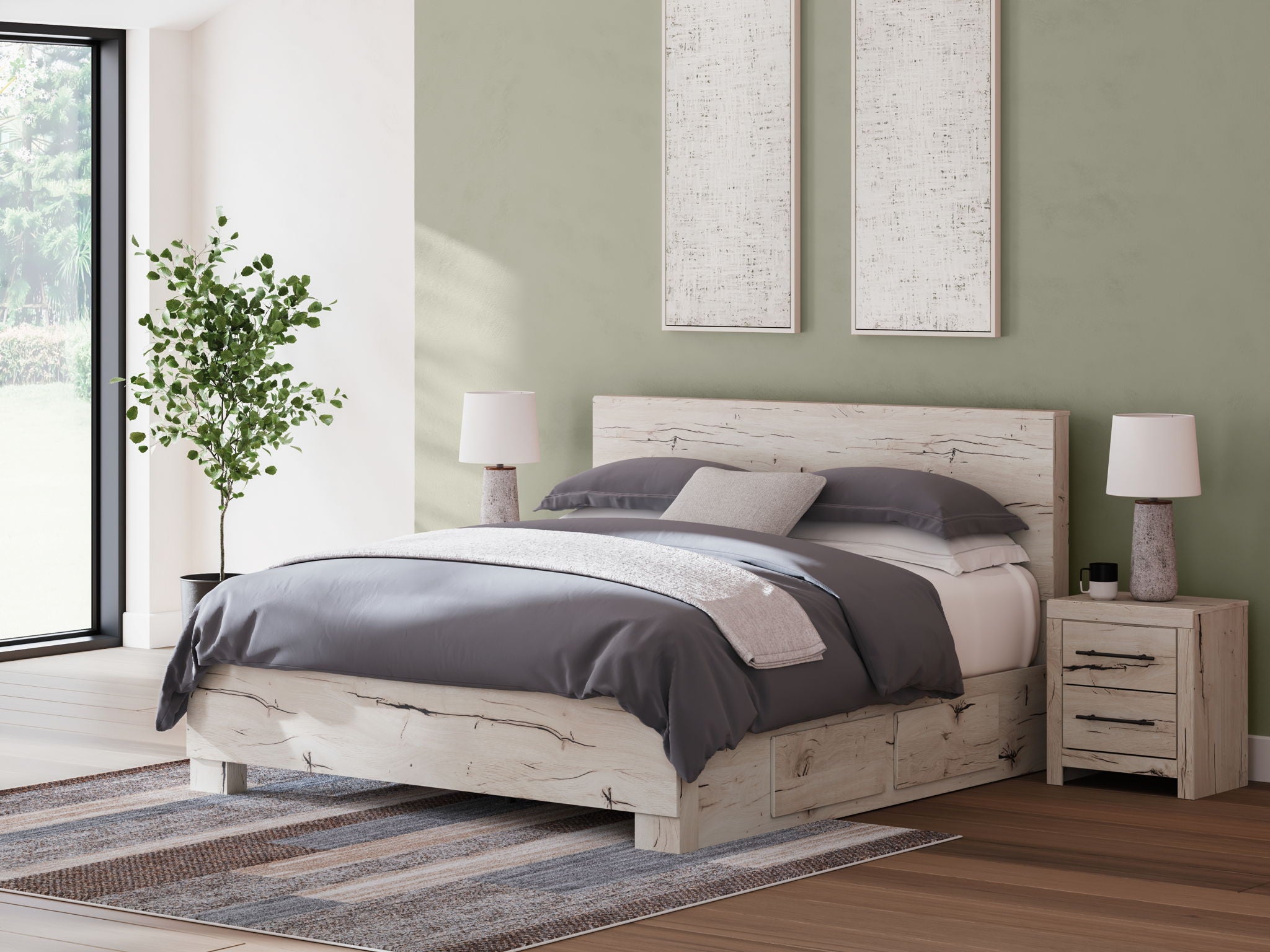 Lawroy - Panel Bed With Storage - Urban Living Furniture (Los Angeles, CA)