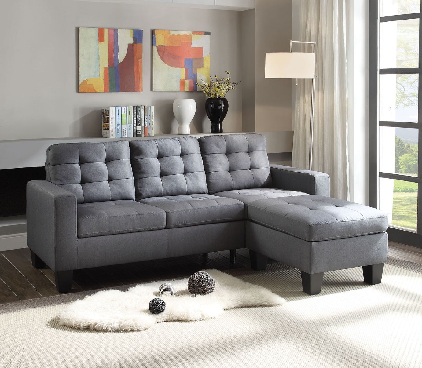 Earsom - Sofa & Ottoman - Urban Living Furniture (Los Angeles, CA)