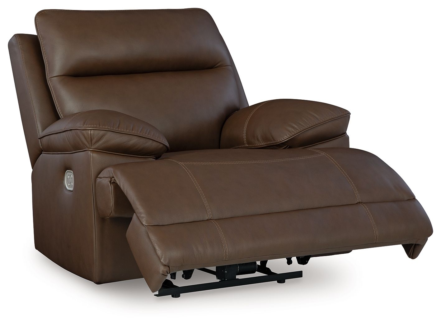 Vonryan - Tobacco - Power Recliner / Adj Headrest - Urban Living Furniture (Los Angeles, CA)