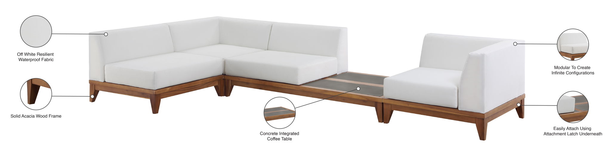 Rio - Modular Sectional - Urban Living Furniture (Los Angeles, CA)