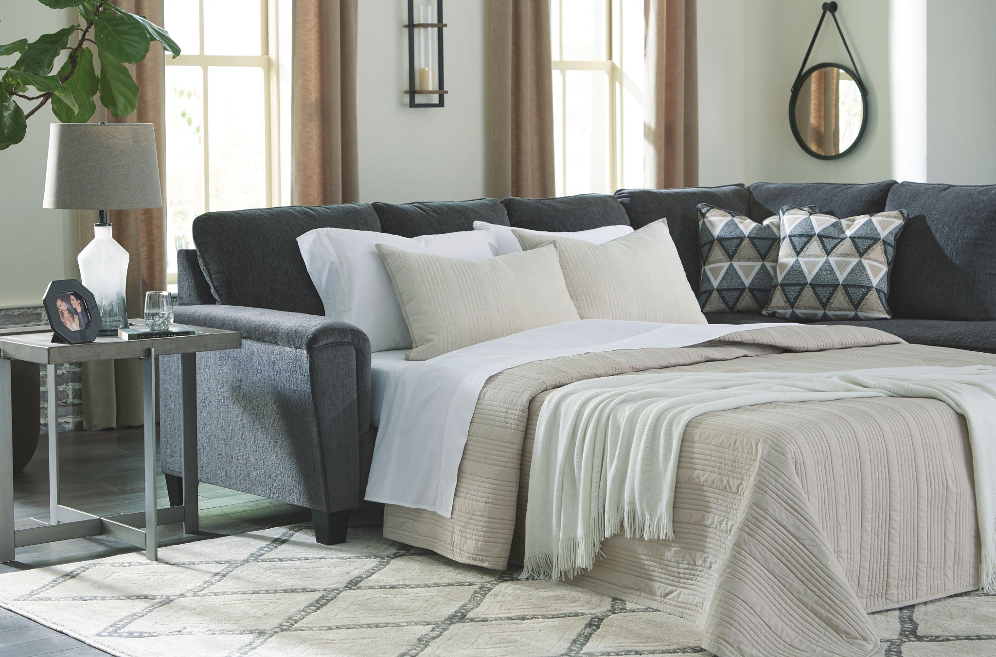 Abinger - Smoke - LAF Sofa Sleeper - Urban Living Furniture (Los Angeles, CA)
