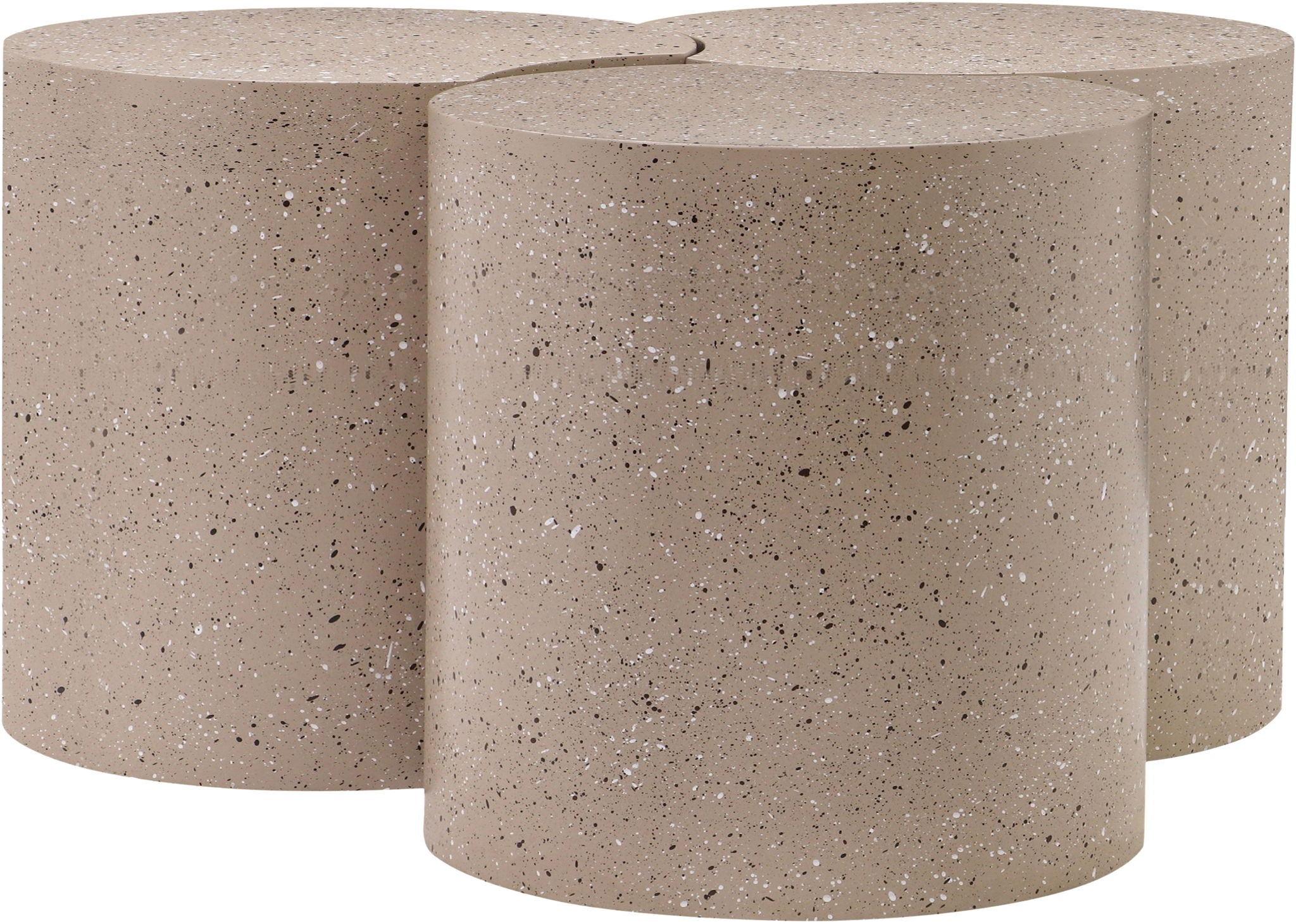 Dimple - 3 Piece Modular Coffee Table - Terazzo Finish - Urban Living Furniture (Los Angeles, CA)