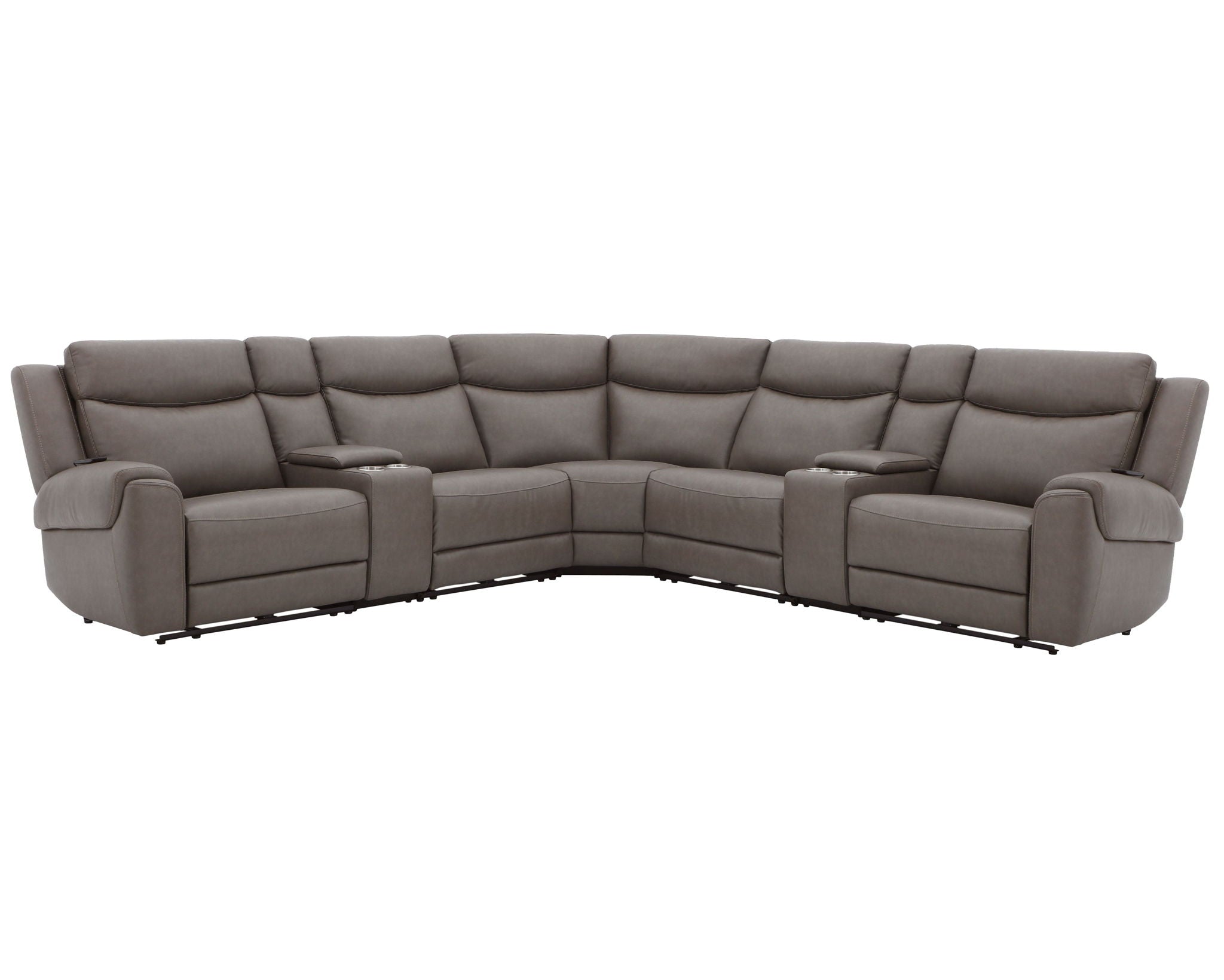 Momentum - Modular Power Reclining Sectional With Power Adjustable Headrests - Urban Living Furniture (Los Angeles, CA)