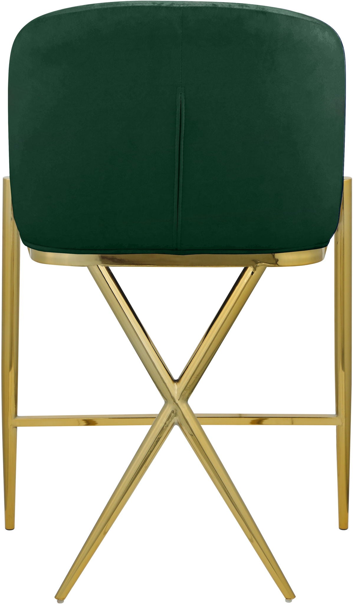 Xavier - Counter Stool with Gold Legs - Urban Living Furniture (Los Angeles, CA)