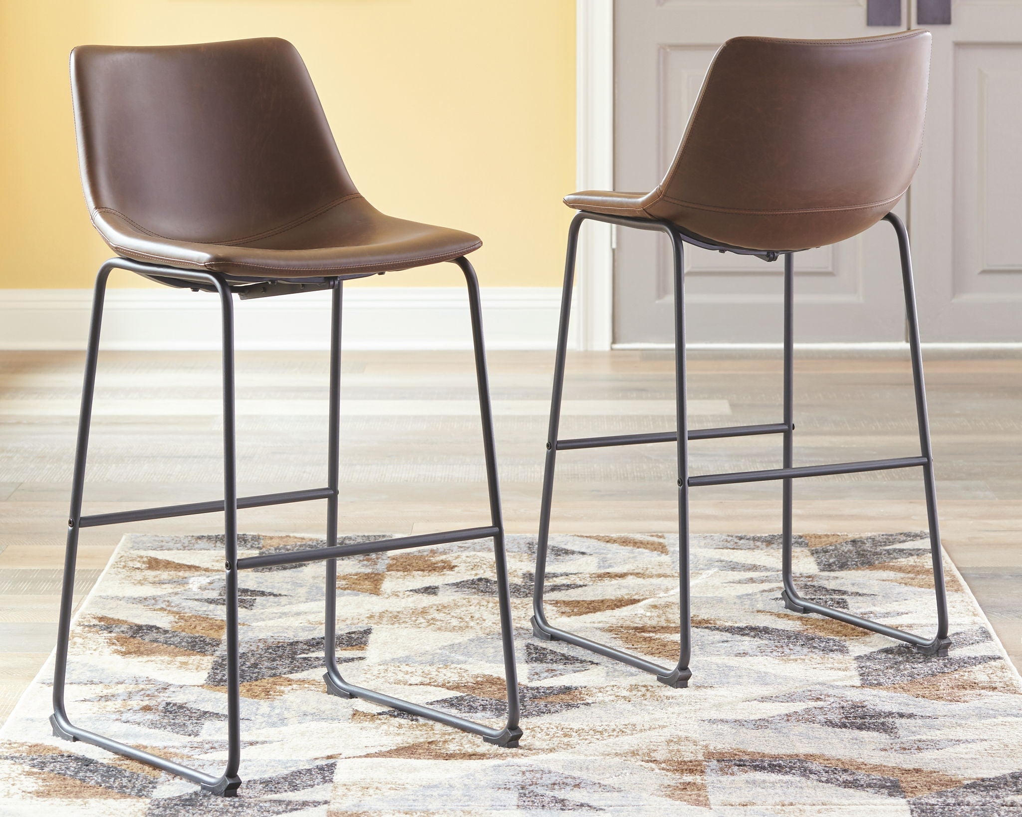 Centiar - Upholstered Barstool (Set of 2) - Urban Living Furniture (Los Angeles, CA)