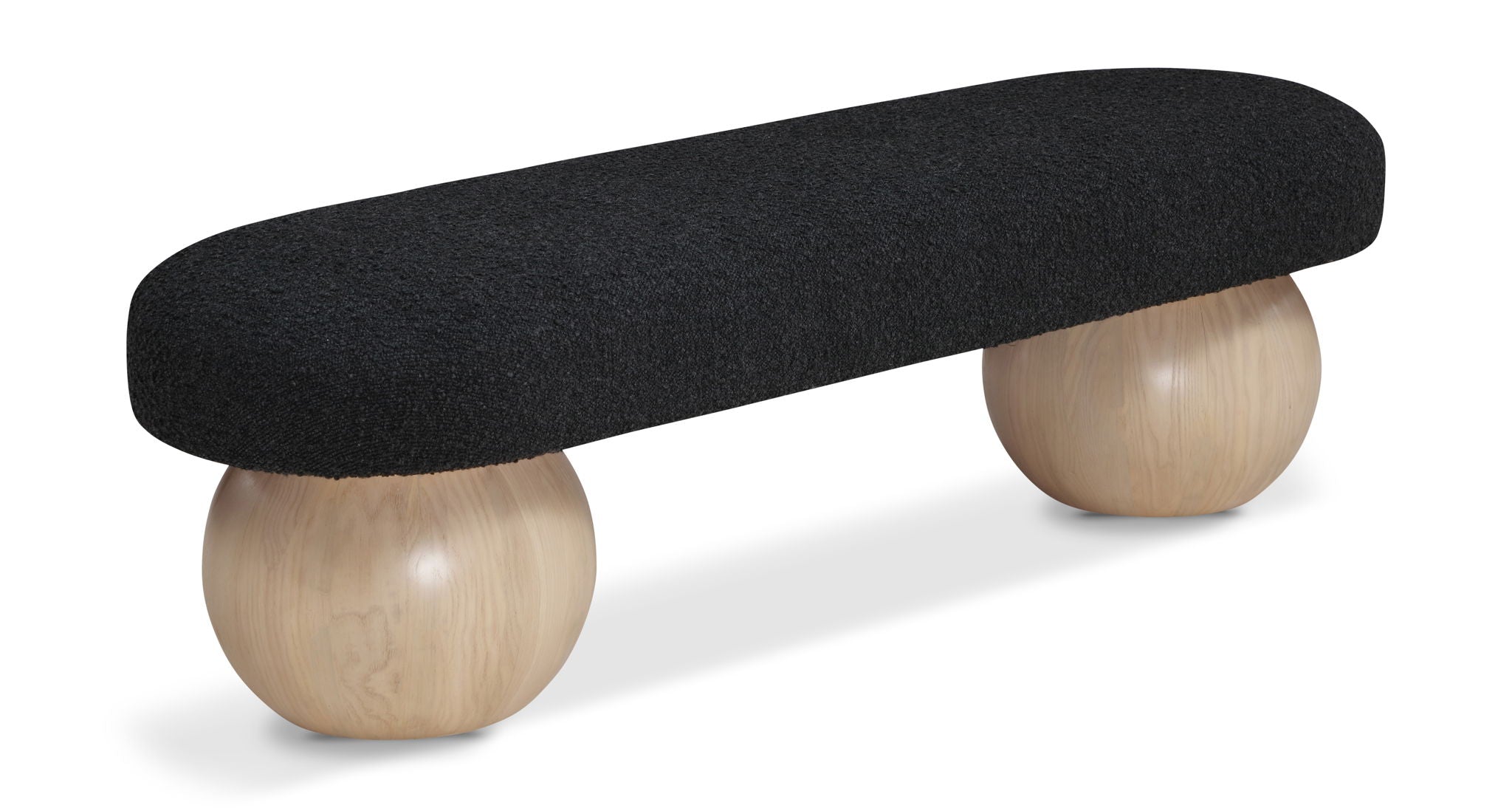 Bowie - Bench - Light Brown Legs - Urban Living Furniture (Los Angeles, CA)