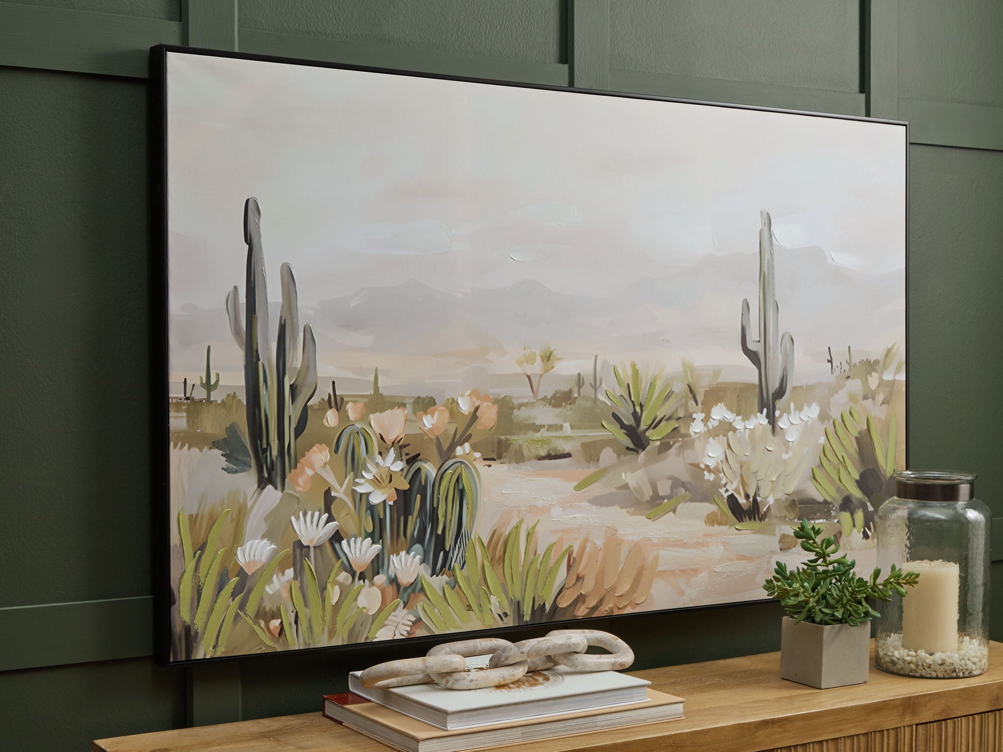 Sidworth - Green / Beige / Gray - Wall Art - Urban Living Furniture (Los Angeles, CA)