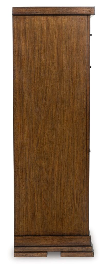 Taffenbrook - Medium Brown - Five Drawer Chest - Urban Living Furniture (Los Angeles, CA)
