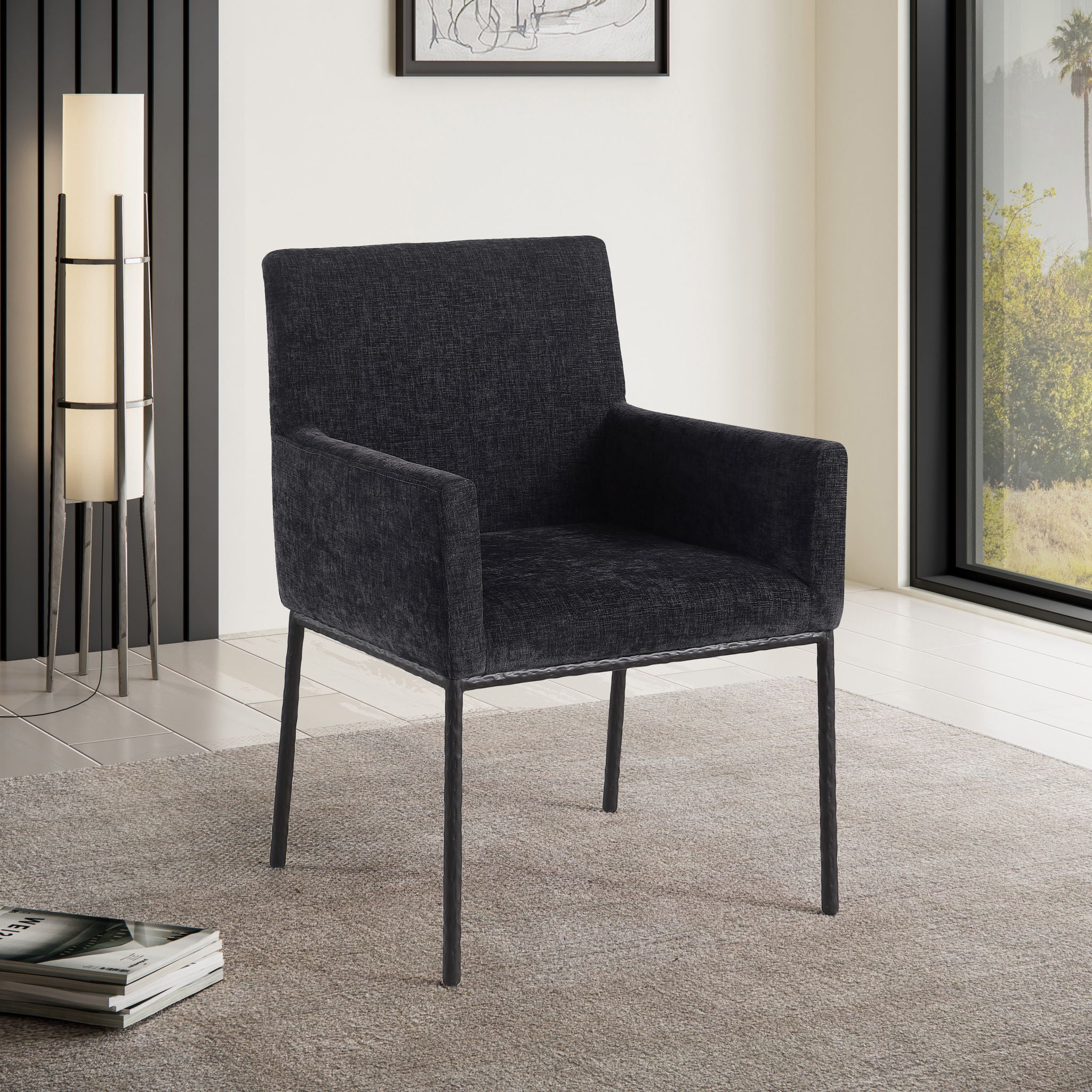 Reeves - Dining Chair With Black Legs (Set of 2) - Urban Living Furniture (Los Angeles, CA)