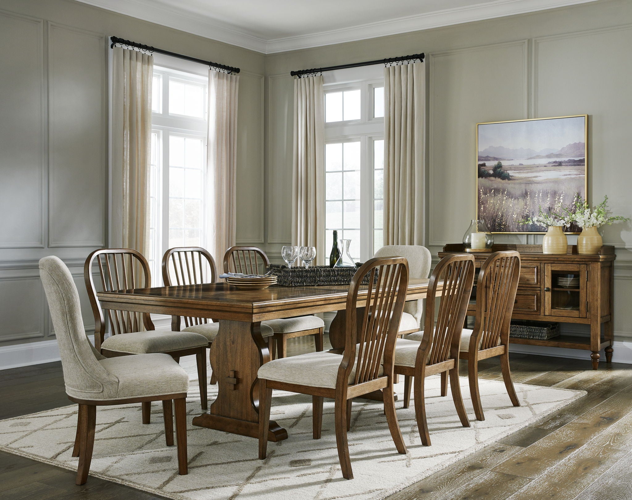 Sturlayne - Rectangular Extension Table Set - Urban Living Furniture (Los Angeles, CA)