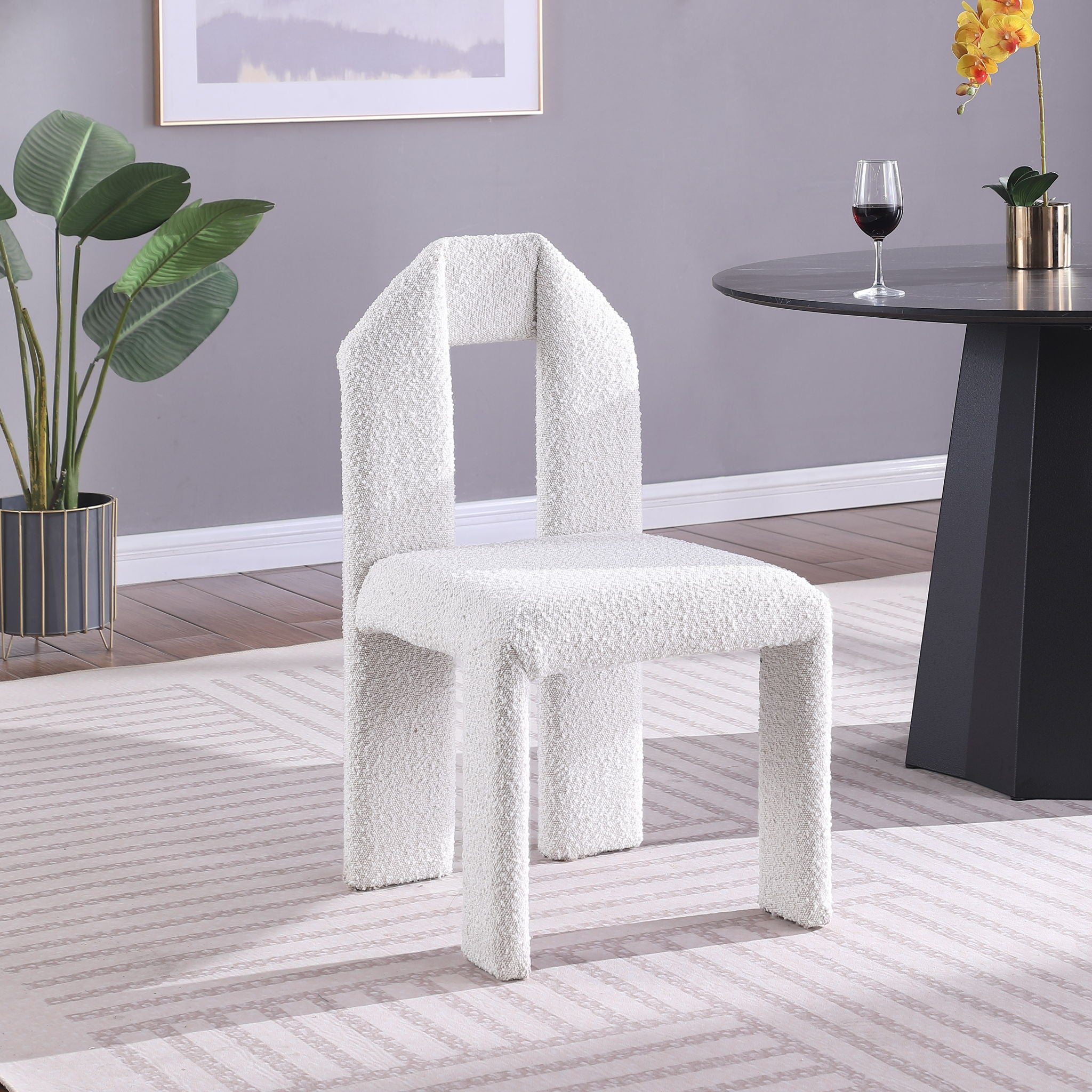 Bennett - Boucle Dining Chair (Set of 2) - Urban Living Furniture (Los Angeles, CA)