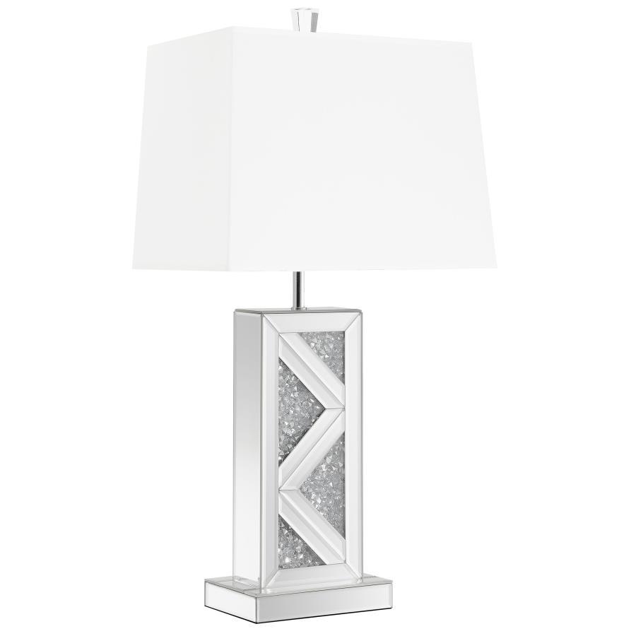 Carmen - Table Lamp Base, Box 1 of 2 - Silver - Urban Living Furniture (Los Angeles, CA)