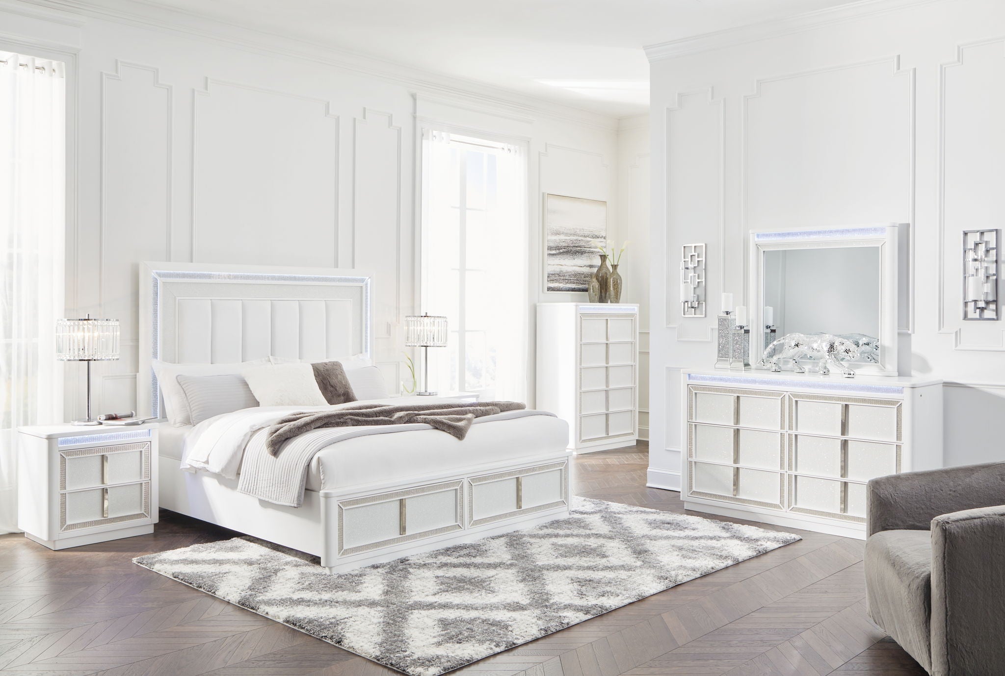 Chalanna - Storage Bedroom Set - Urban Living Furniture (Los Angeles, CA)