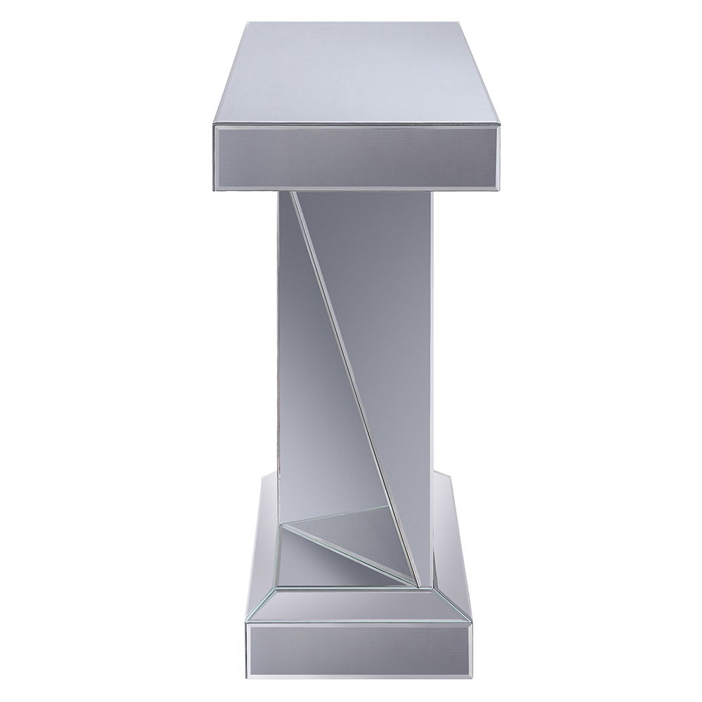 Noralie - 31"H Console Table - Mirrored & Faux Diamonds - Urban Living Furniture (Los Angeles, CA)