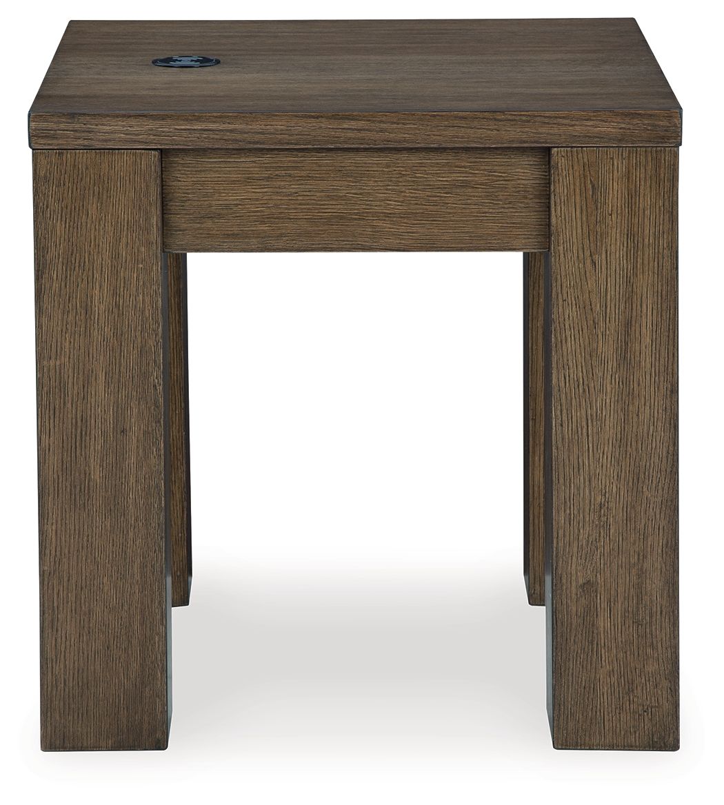 Rosswain - Warm Brown - Square End Table - Urban Living Furniture (Los Angeles, CA)