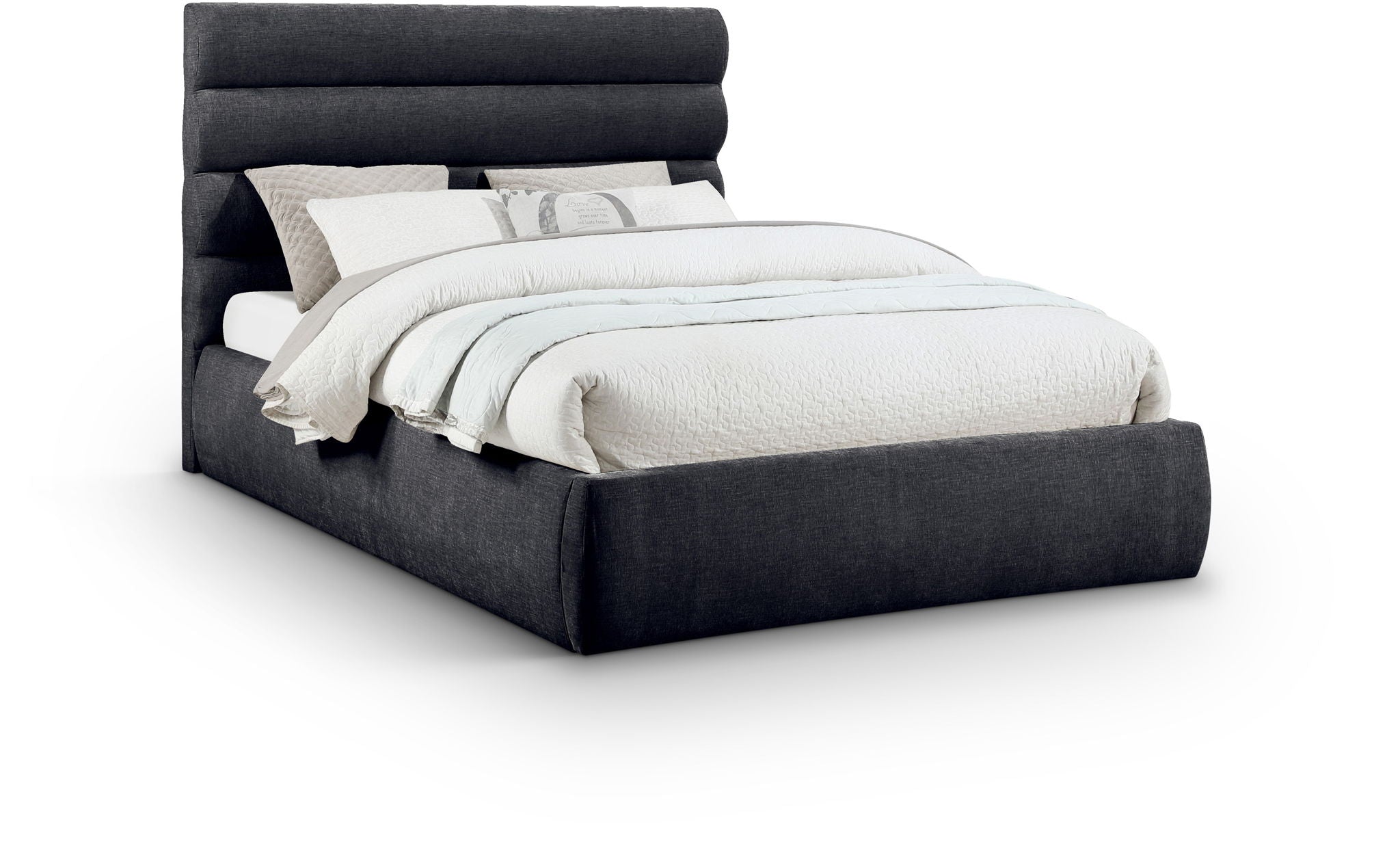 Adam - Chenille Fabric Bed With 52" Headboard - Urban Living Furniture (Los Angeles, CA)