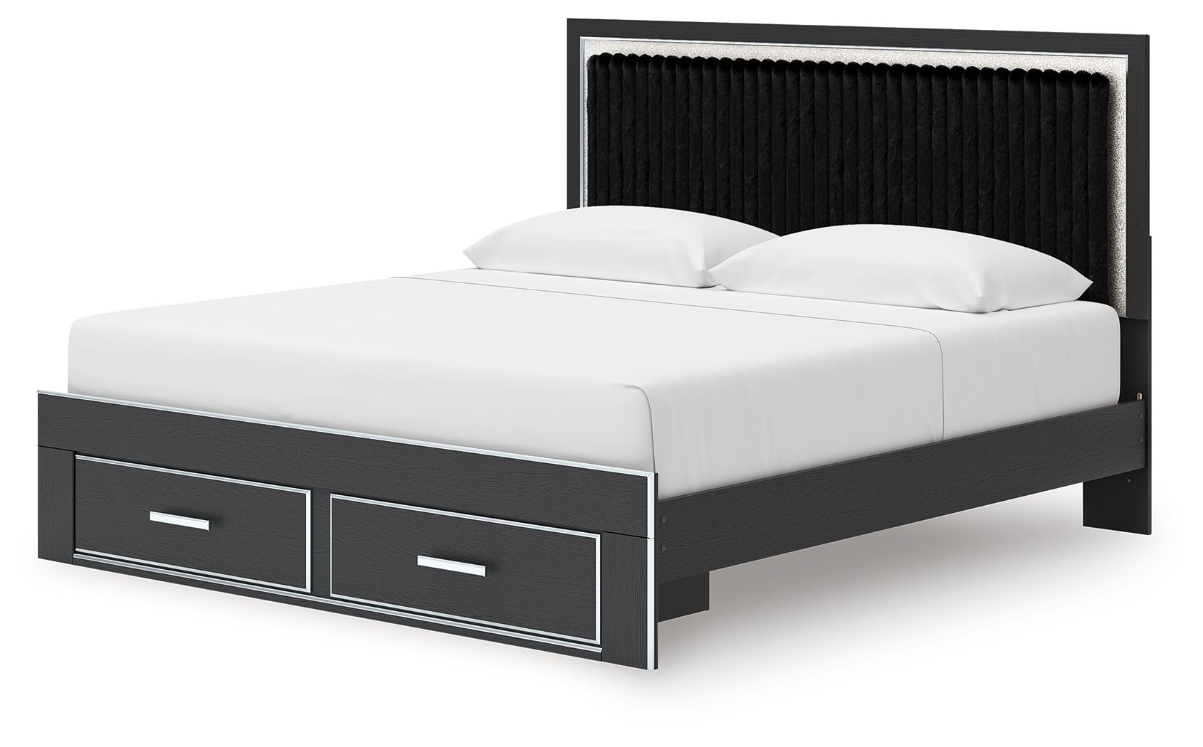 Zuraleus - Upholstered Panel Platform Storage Bed - Urban Living Furniture (Los Angeles, CA)