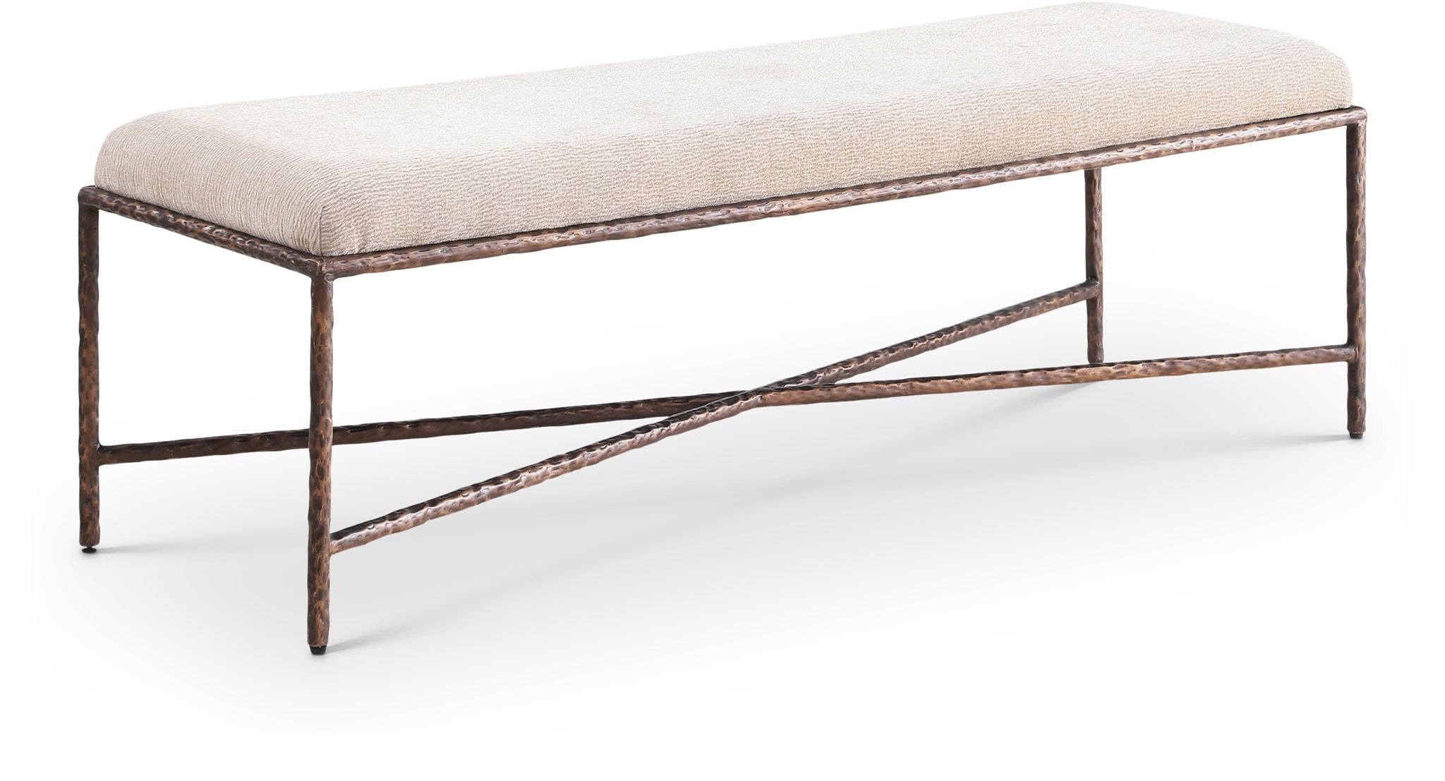 Valley - Bench With Bronze Frame - Urban Living Furniture (Los Angeles, CA)