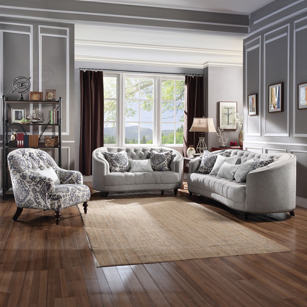 Saira - Chair With Pillow - Pattern Fabric - Urban Living Furniture (Los Angeles, CA)