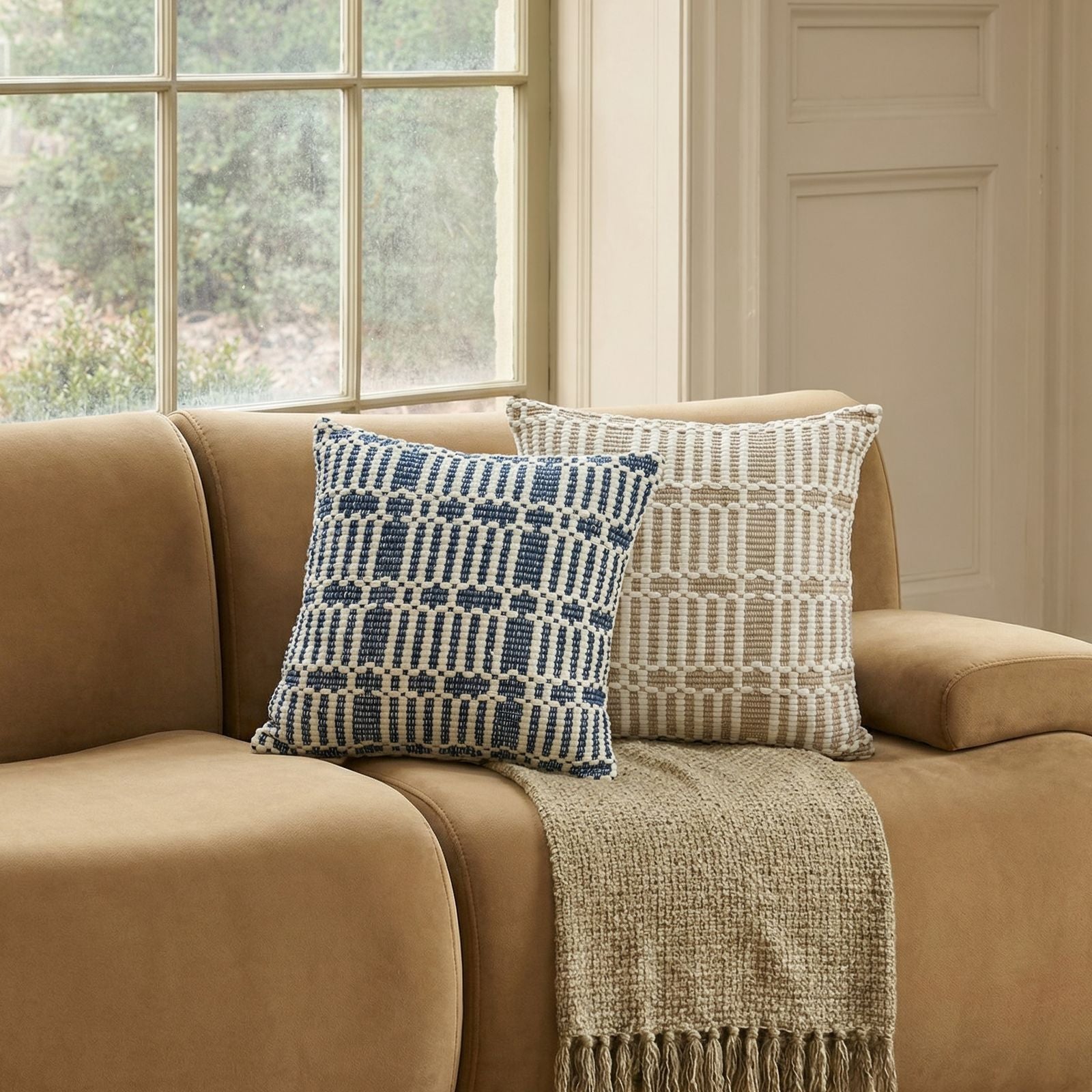 Maresh - 20" Square Woven Pillow (Cover)