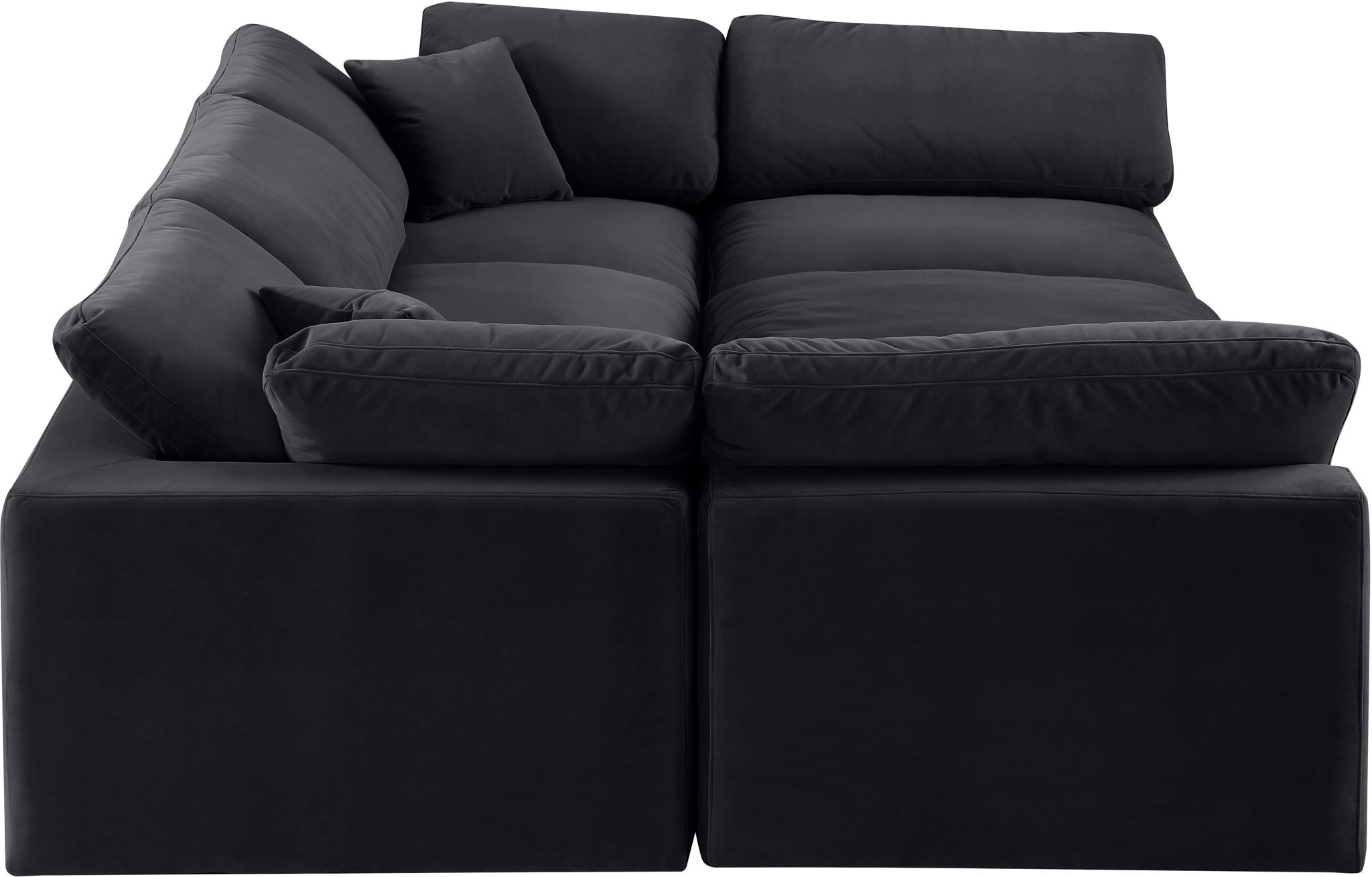 Comfy - 6 Piece Velvet Sectional - Urban Living Furniture (Los Angeles, CA)