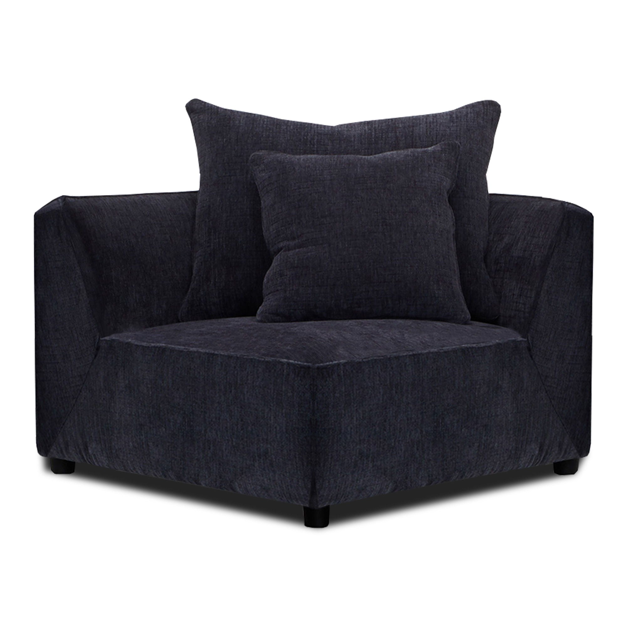 Recess - Corner Chair With 1 Back And 1 Toss Pillow - Reptile Blue - Urban Living Furniture (Los Angeles, CA)